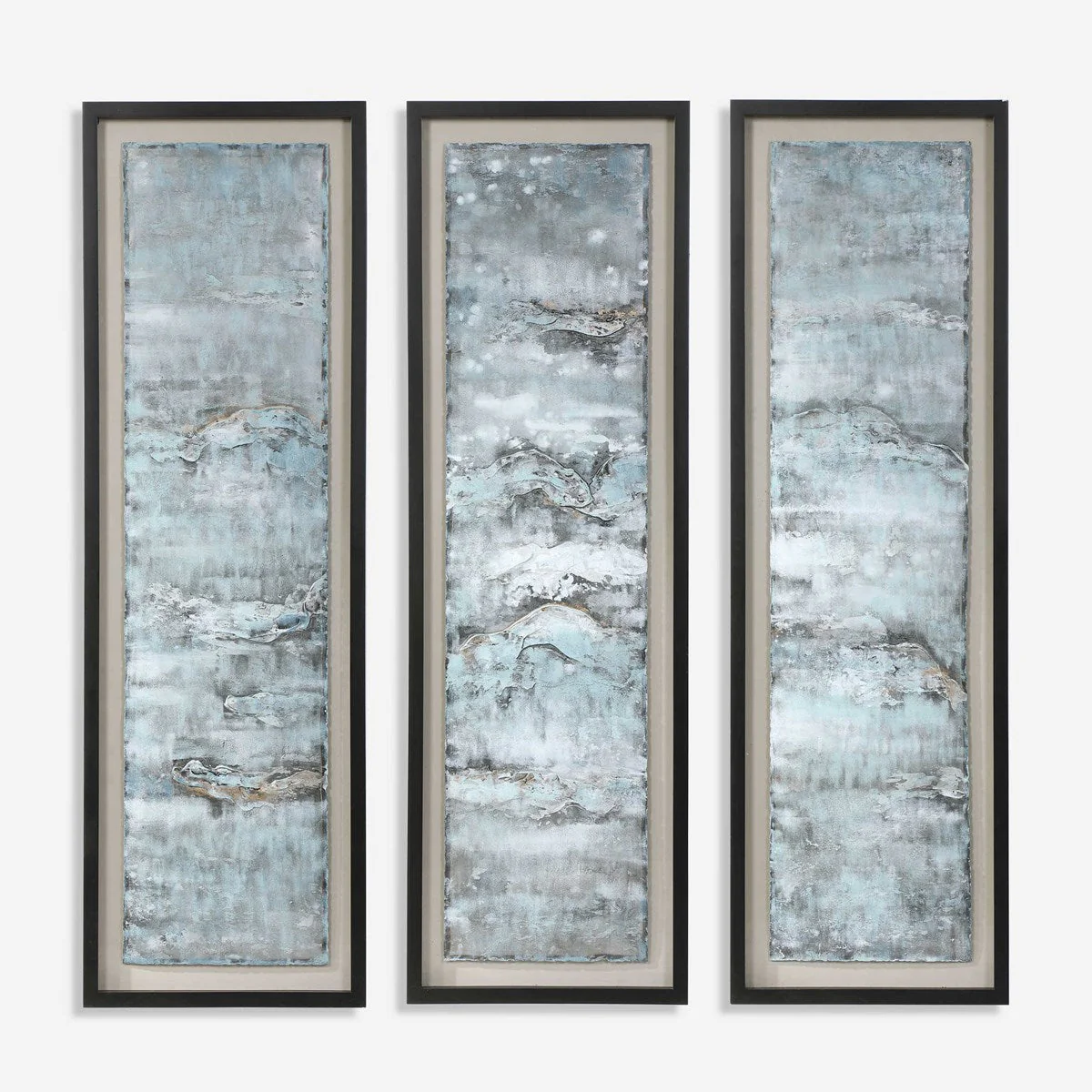Uttermost Ocean Swell Set of 3 Framed Prints - Image 2