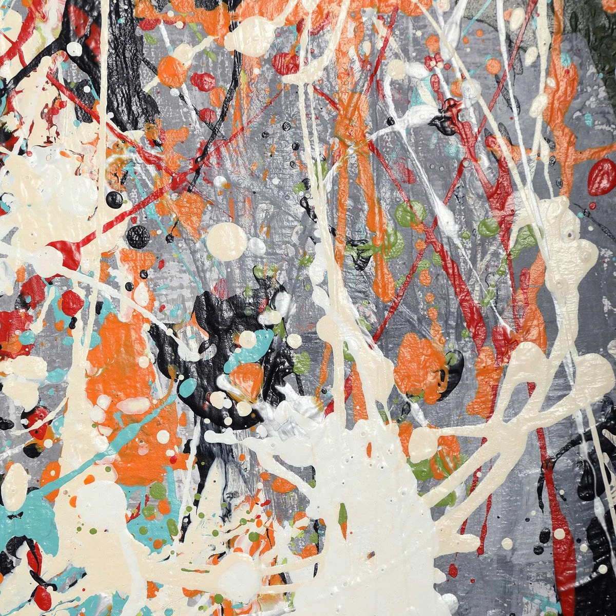 Uttermost Organized Chaos Hand Painted Canvas - Image 5