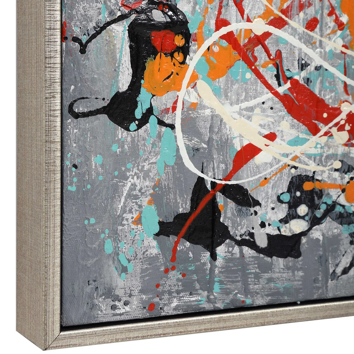 Uttermost Organized Chaos Hand Painted Canvas - Image 6