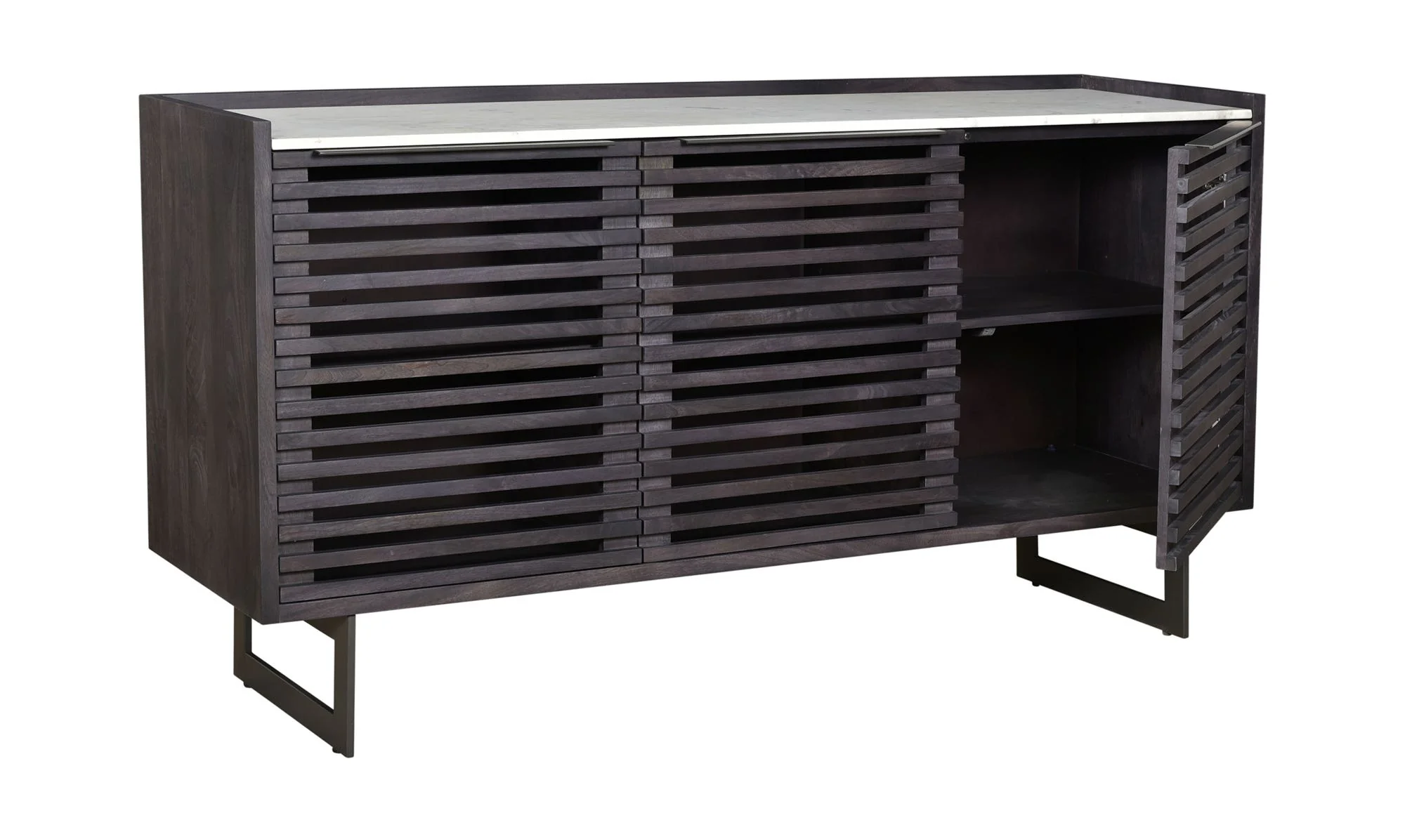 Paloma Sideboard Charcoal Grey - Image 3