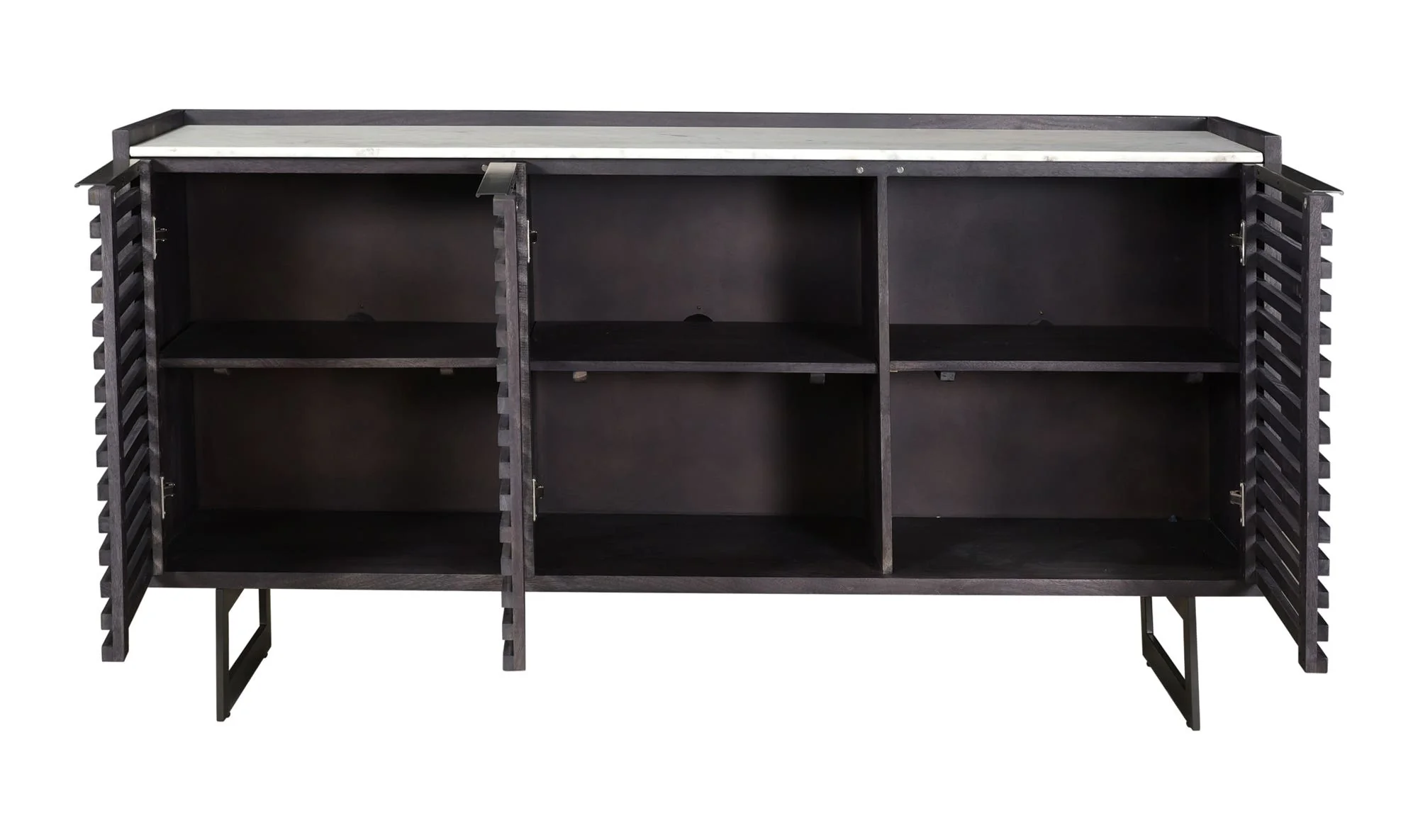 Paloma Sideboard Charcoal Grey - Image 4