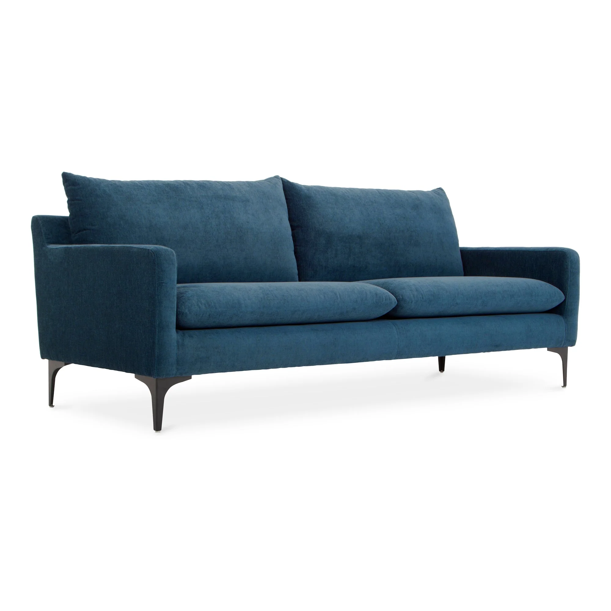 Moe's Home Collection Paris Blue Sofa - Image 2