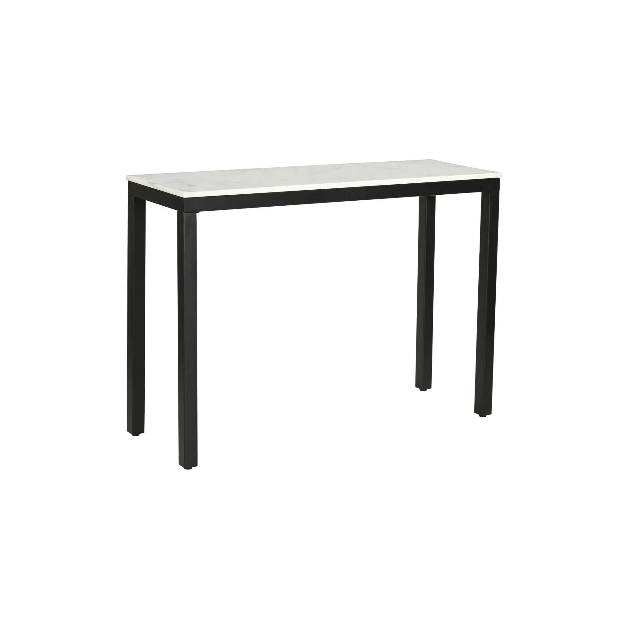 Moe’s Home Collection White Marble Parson Console Table - Image 3