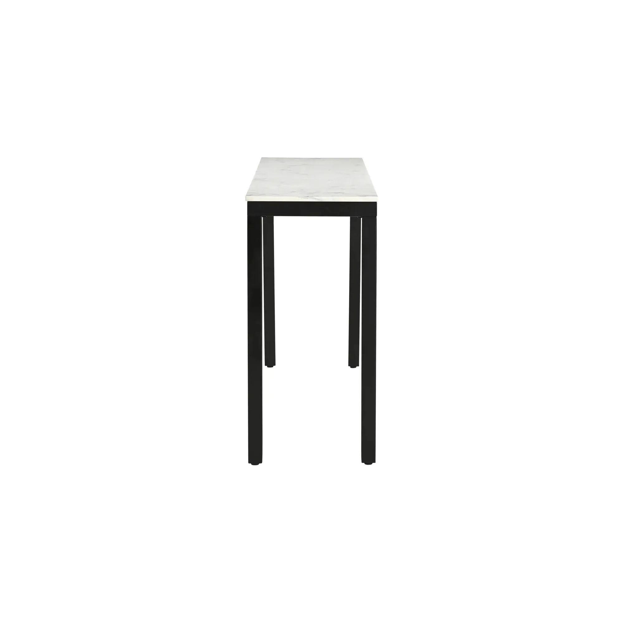 Moe’s Home Collection White Marble Parson Console Table - Image 5