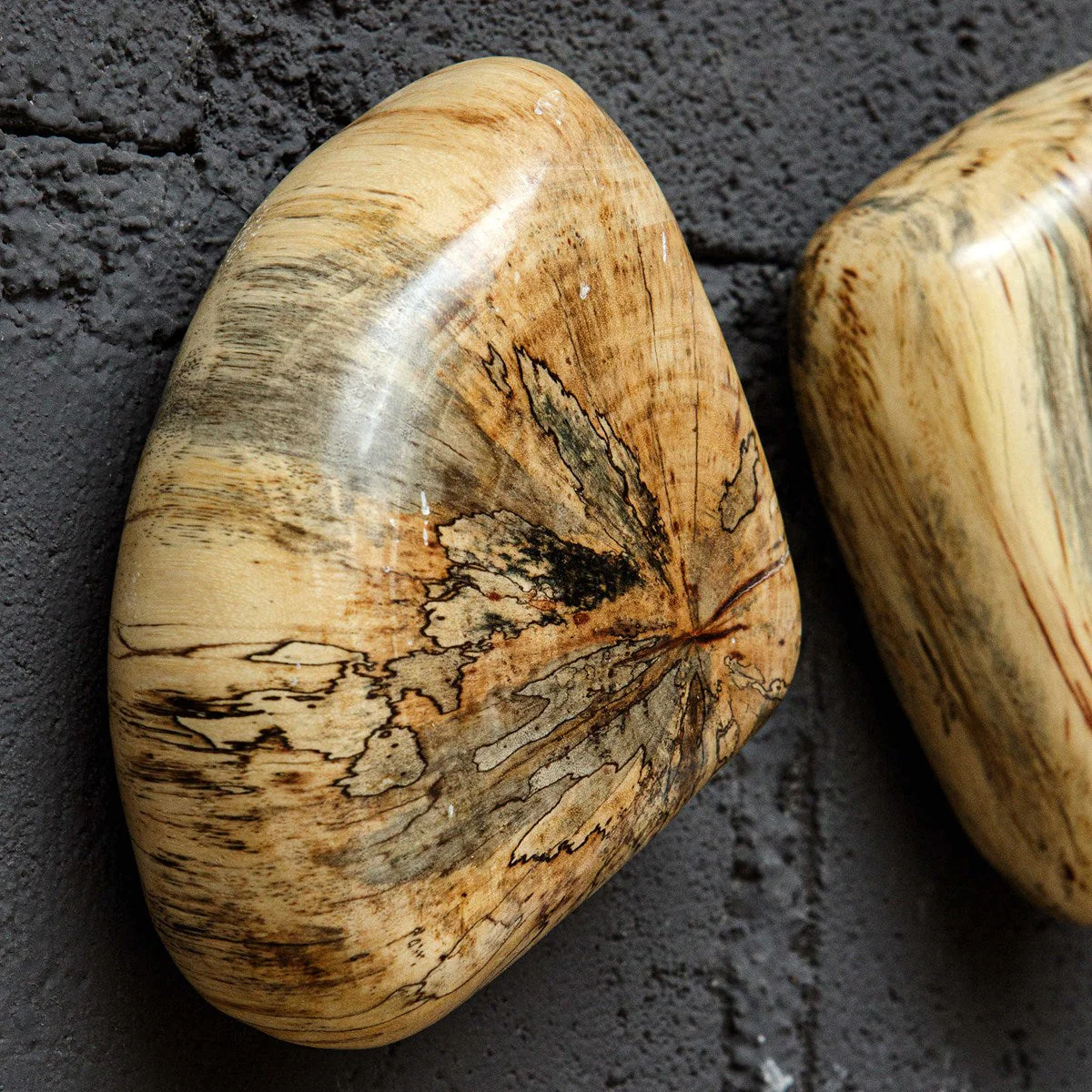 Uttermost Pebbles Blonde Set of 9 Wood Wall Decor - Image 5
