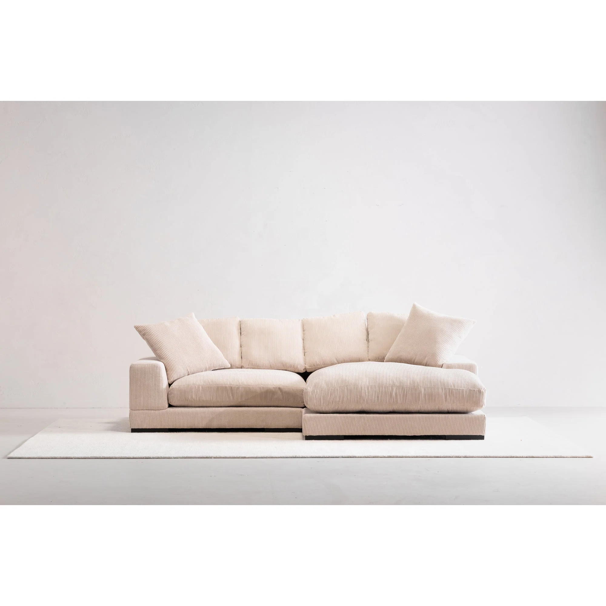 Moe's Home Collection Plunge Cappuccino Sectional