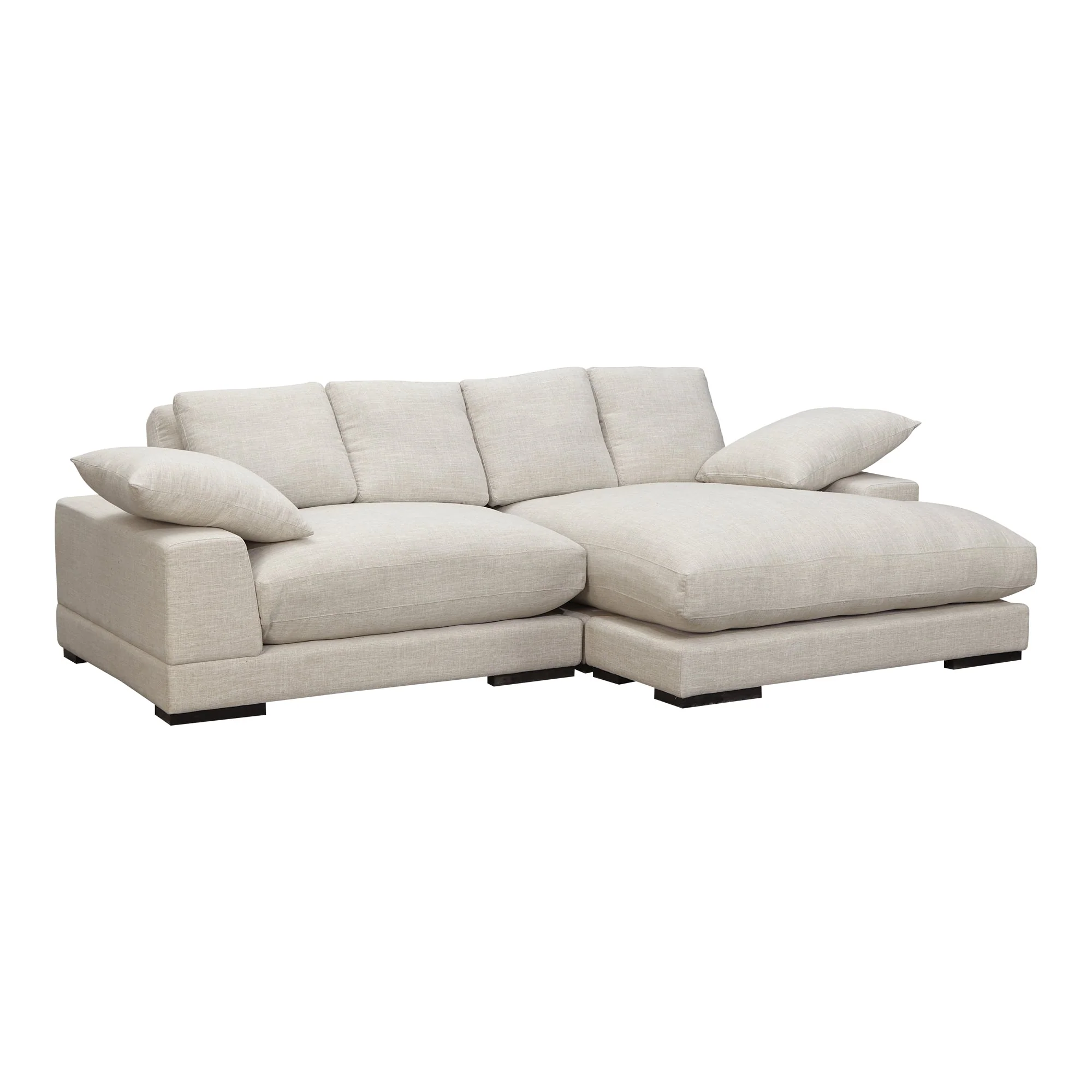 Moe's Home Collection Plunge Sahara Sectional - Image 2
