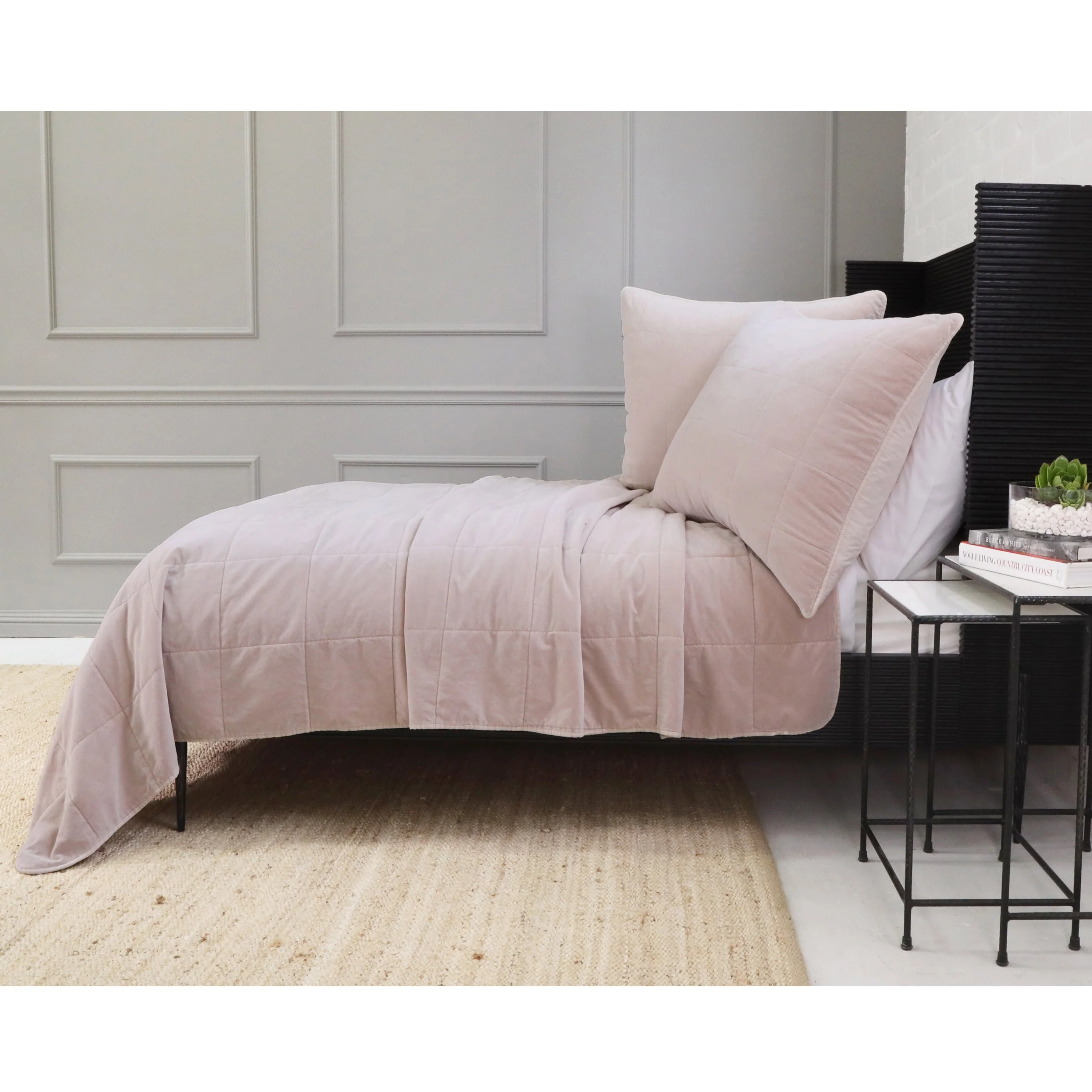 Pom Pom at Home Amsterdam Blush Coverlet ~ Available in Twin, Queen and King Sizes - Image 3