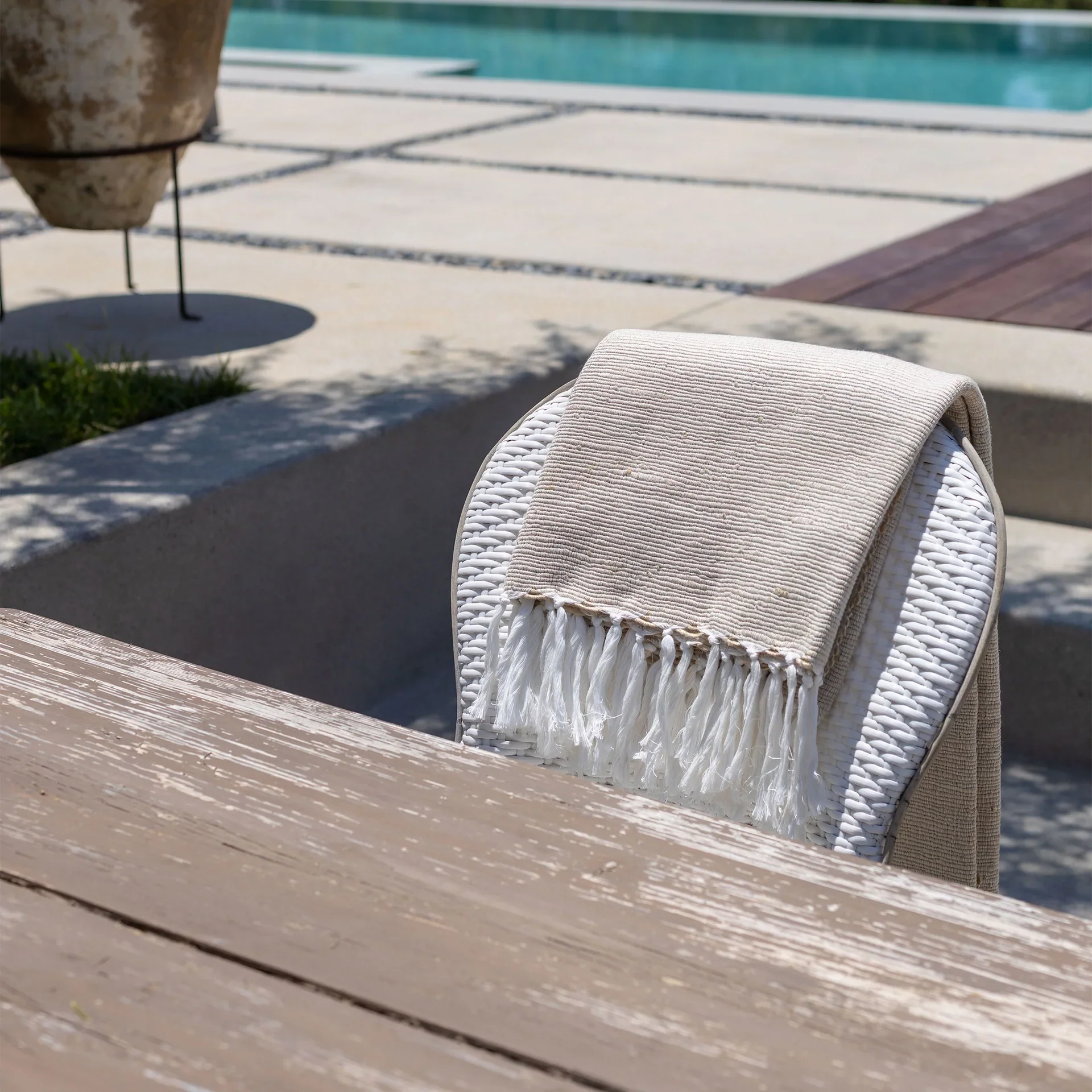 Pom Pom at Home Athena Natural Throw Blanket - Image 4