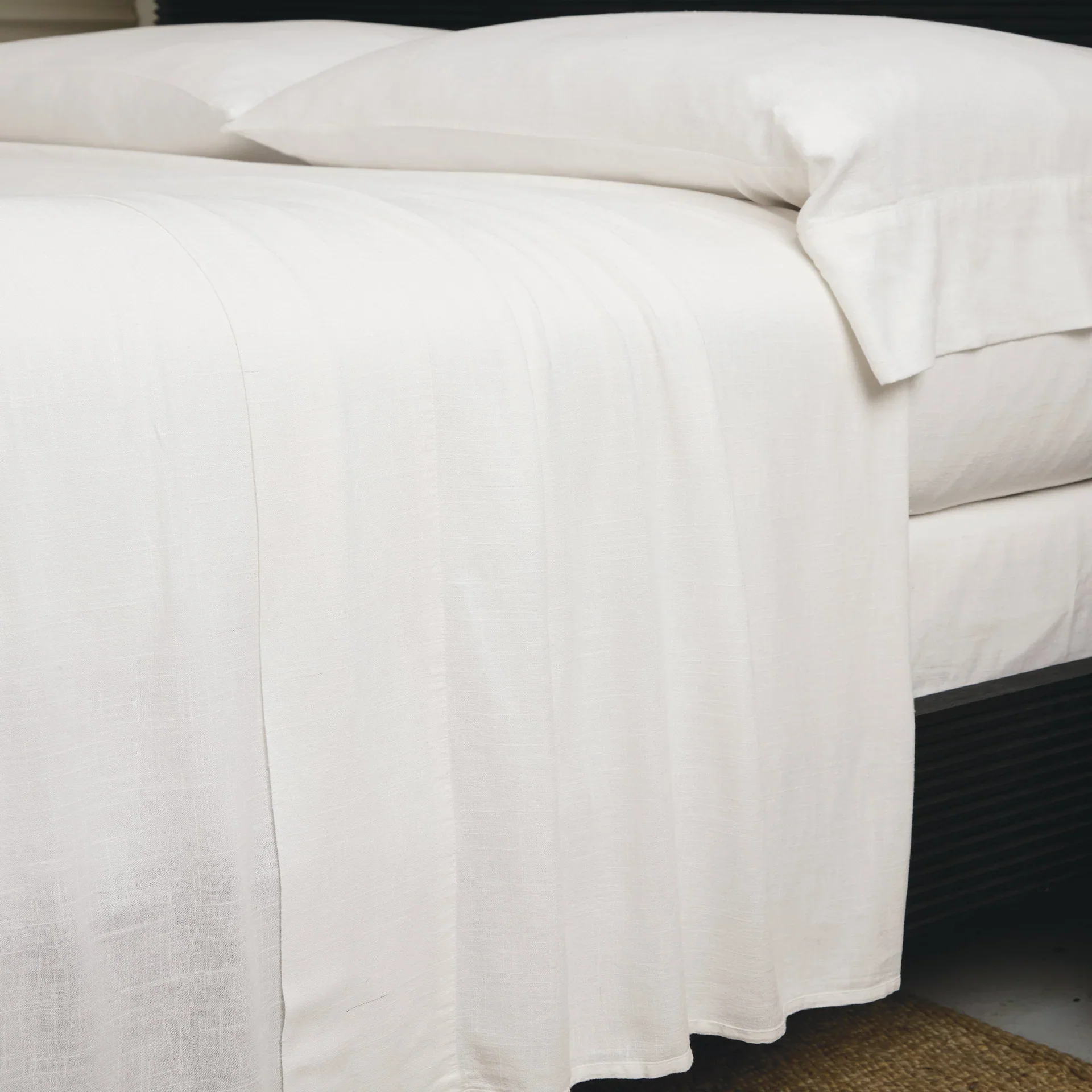 Pom Pom at Home Bamboo Linen Sheet Set ~ Available in Twin, Queen, King and California King Sizes - Image 3