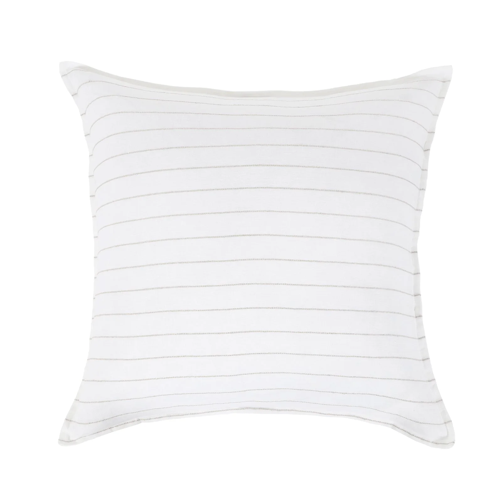 Pom Pom at Home Blake White & Natural Striped Linen Duvet Cover and Shams ~ Available In Queen and King Sizes - Image 5