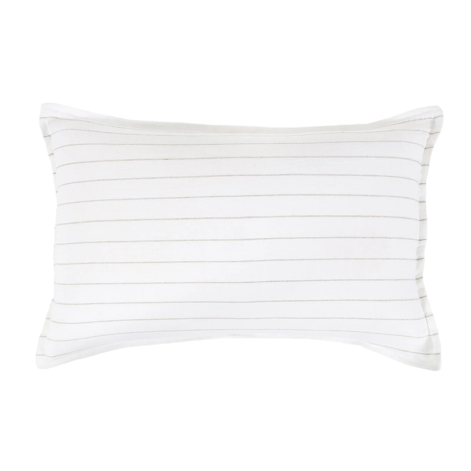Pom Pom at Home Blake White & Natural Striped Linen Duvet Cover and Shams ~ Available In Queen and King Sizes - Image 6