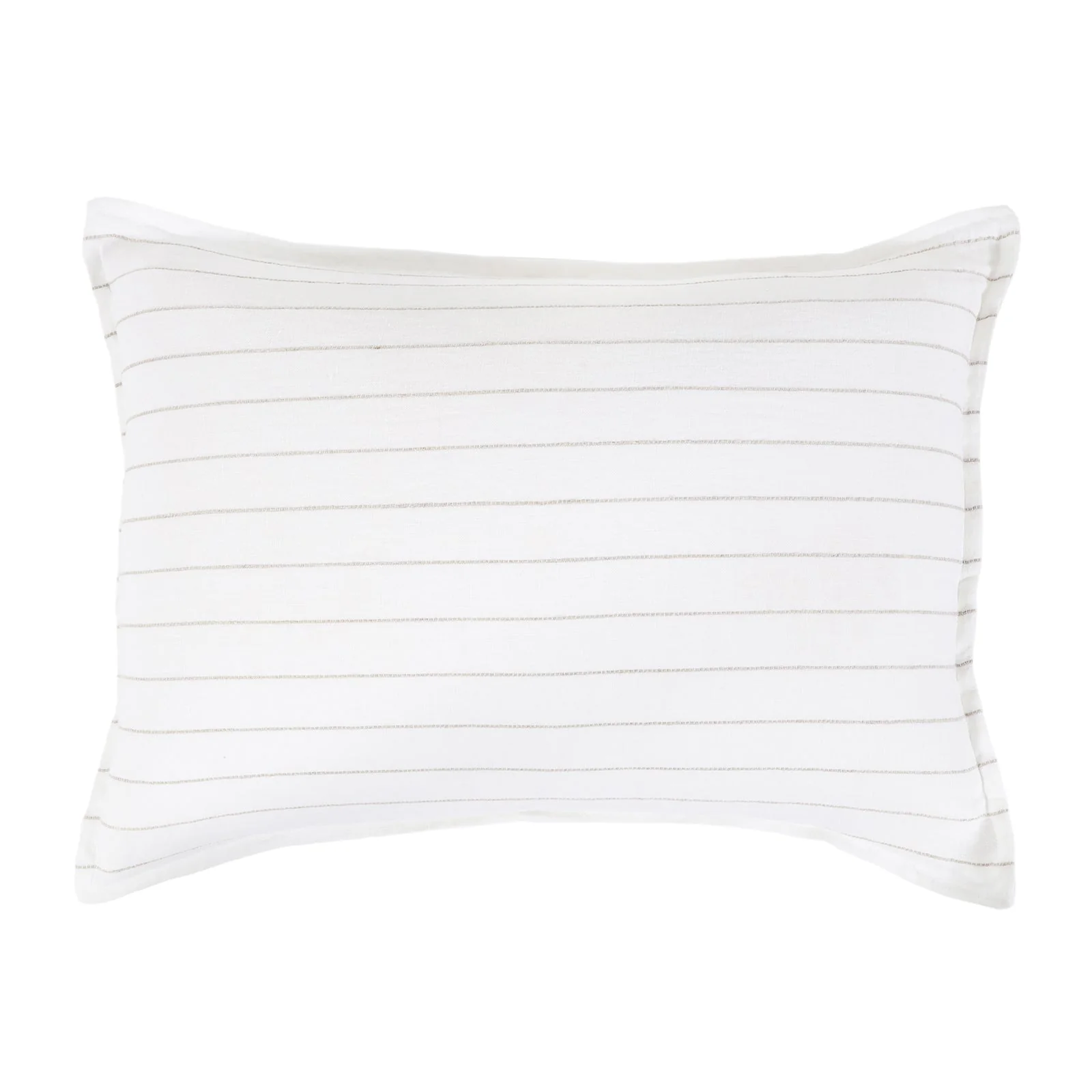 Pom Pom at Home Blake White & Natural Striped Linen Duvet Cover and Shams ~ Available In Queen and King Sizes - Image 7