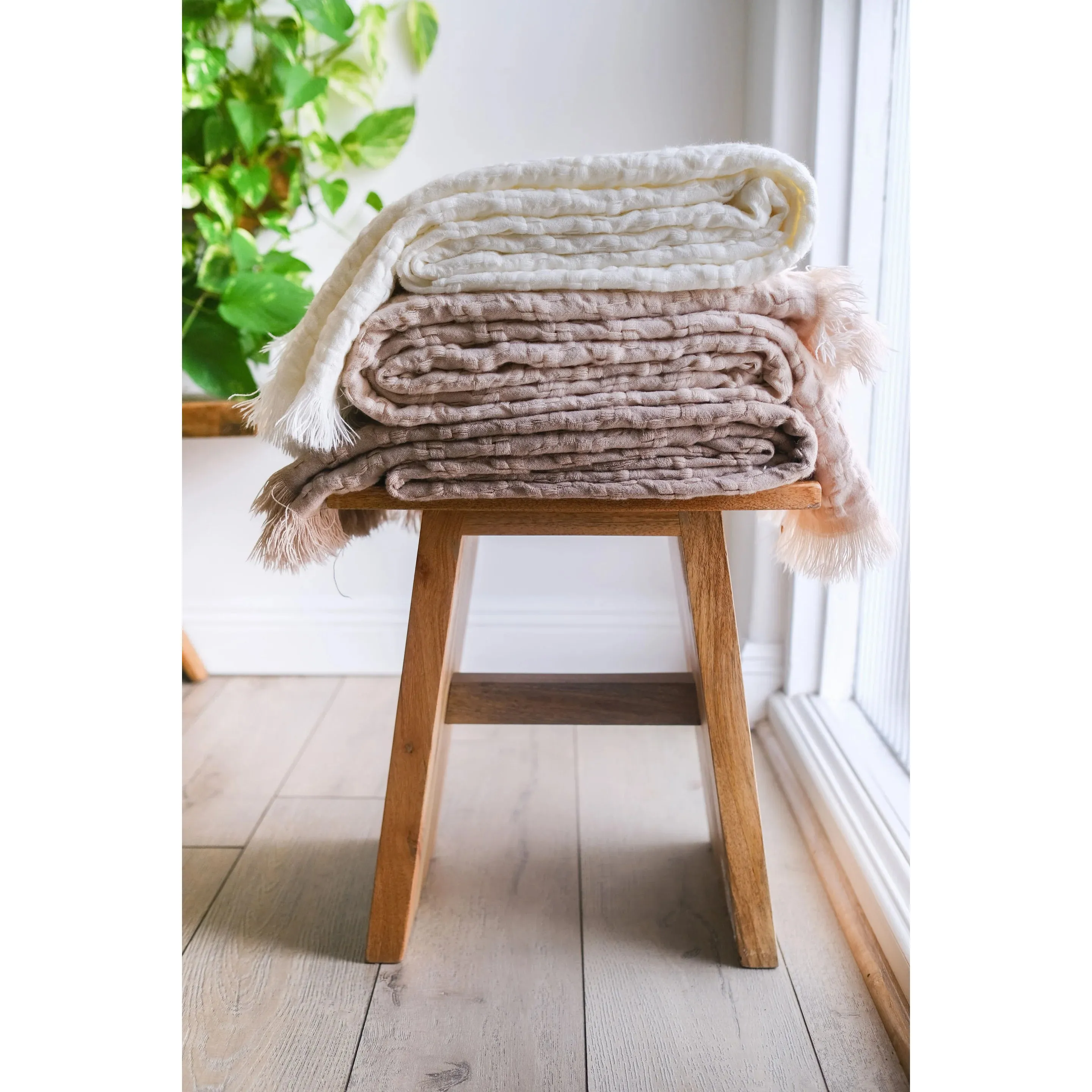 Pom Pom at Home Delphine Oversized Throw Blanket ~ Available in 3 Colors - Image 8