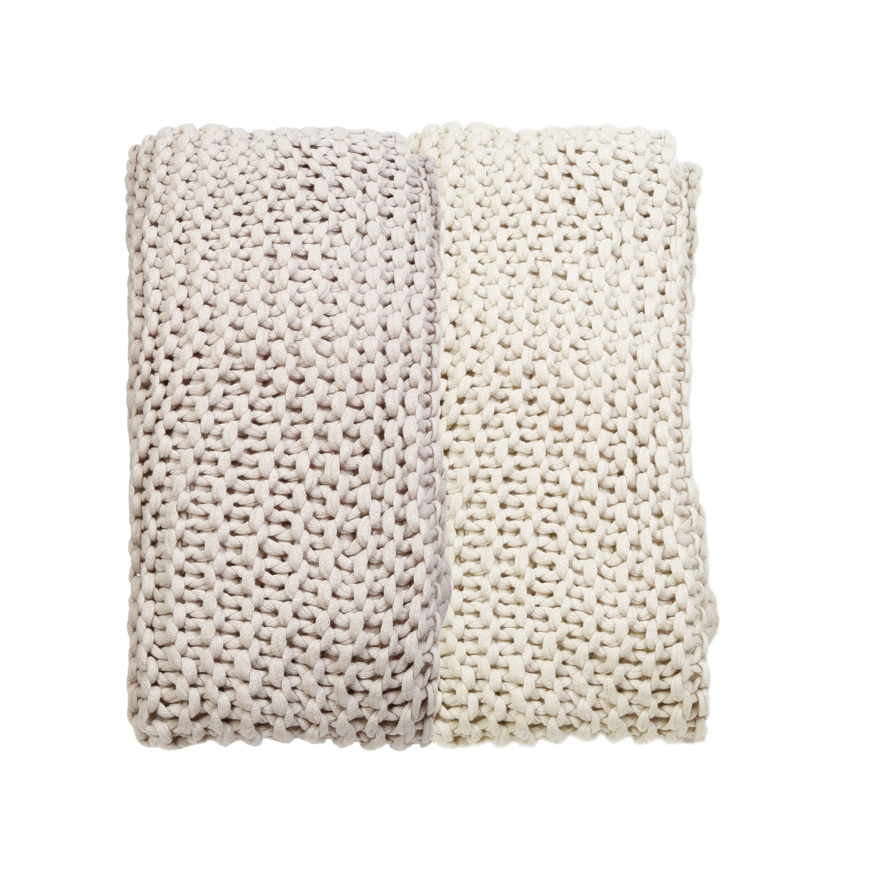 Pom Pom at Home Finn Chunky Hand Knit Throw ~ Available in 2 Colors - Image 2