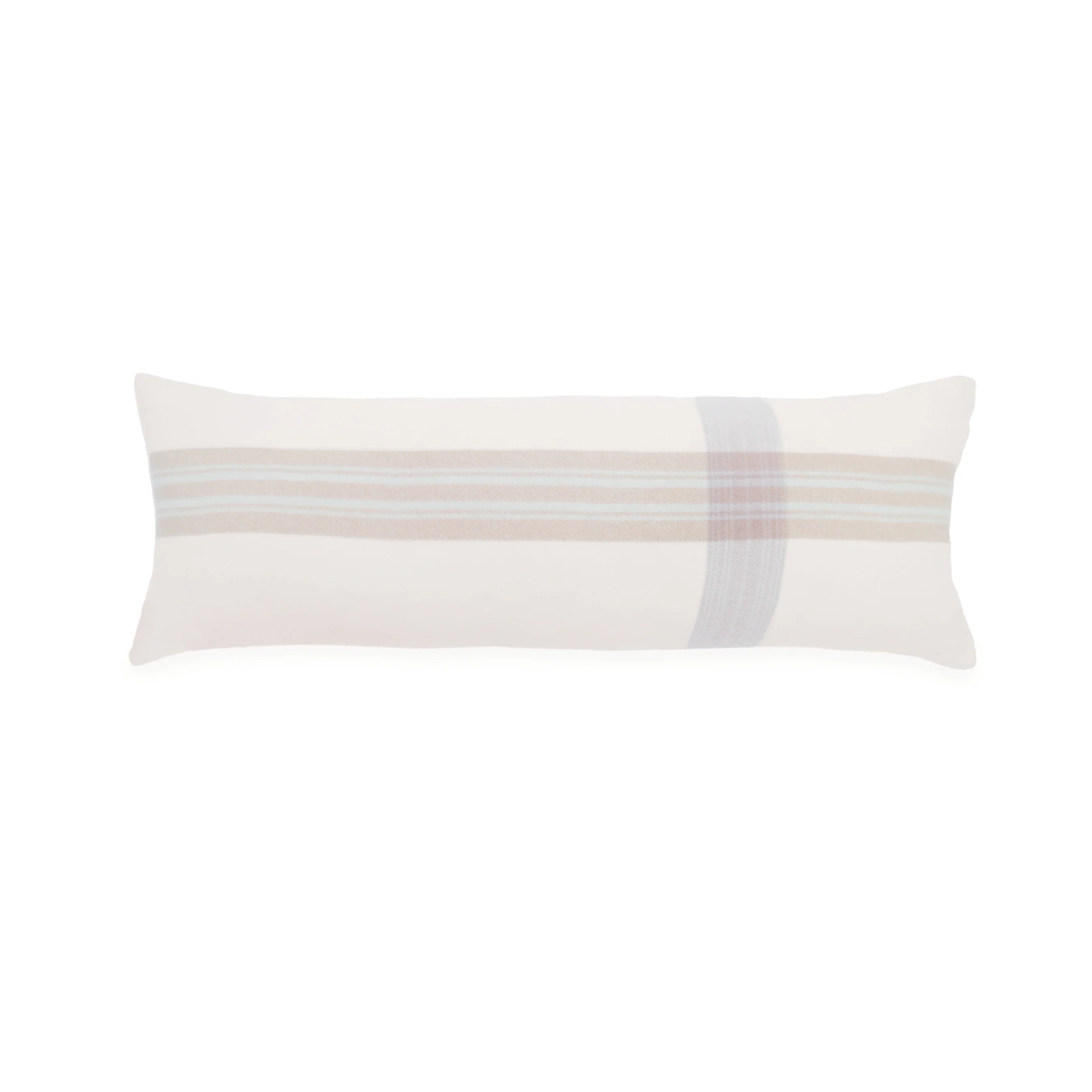 Pom Pom at Home Geneva Ivory and Taupe Plaid Blanket ~ Available in Twin, Queen and King Sizes - Image 4