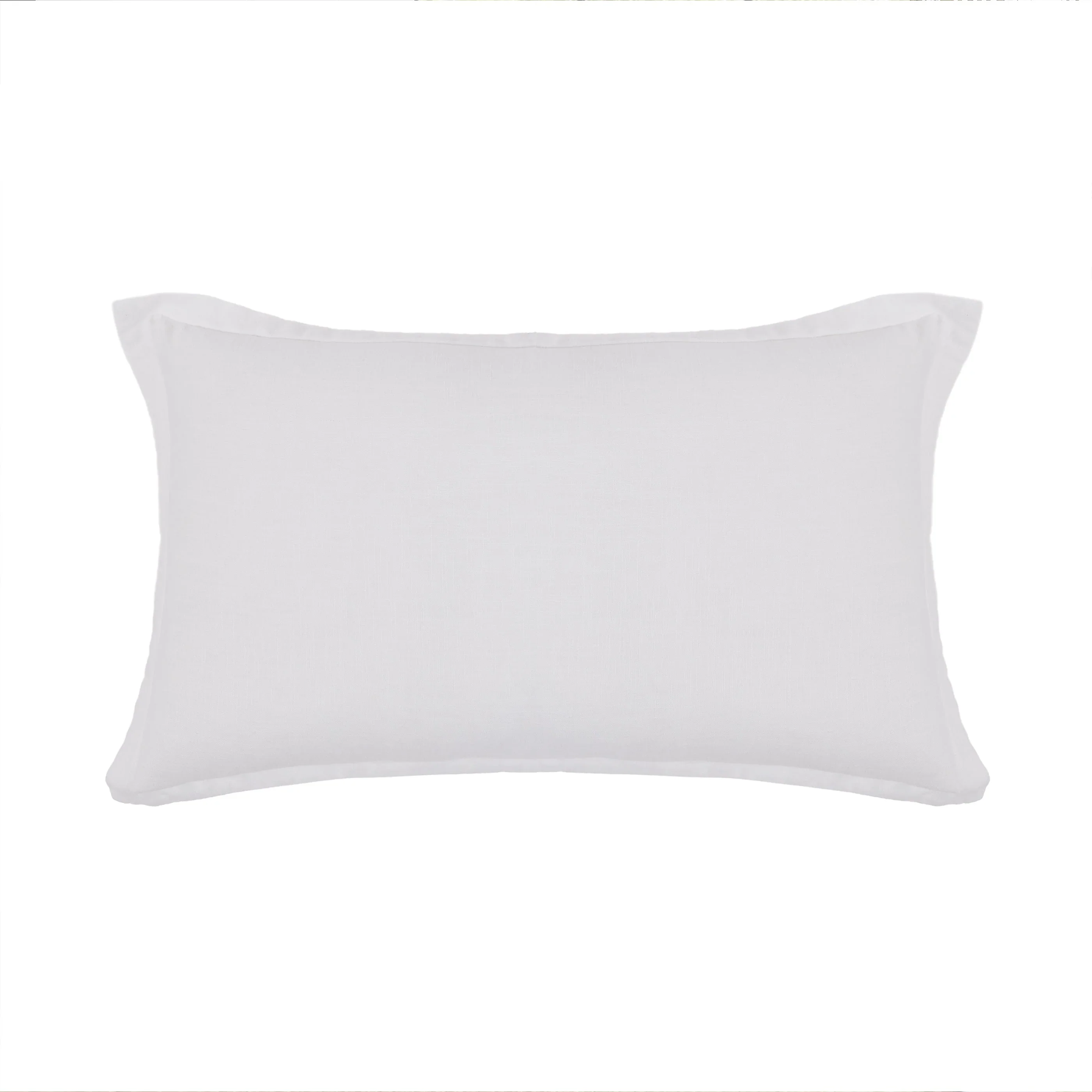 Pom Pom at Home Georgie 14 x 24 Pillow with Insert ~ White