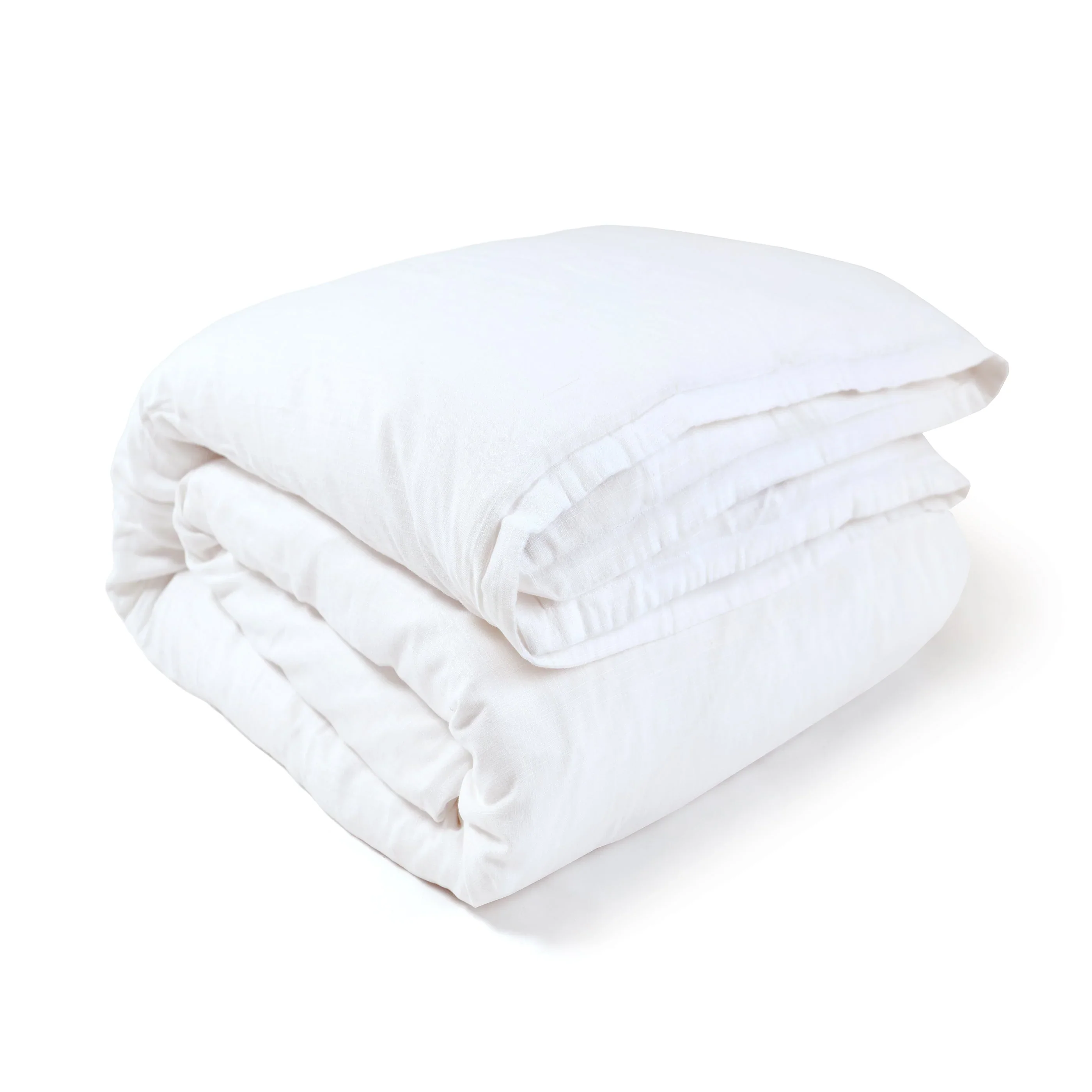 Pom Pom at Home Georgie White Bamboo Linen Duvet Cover ~ Available in Twin, Queen and King Sizes - Image 11