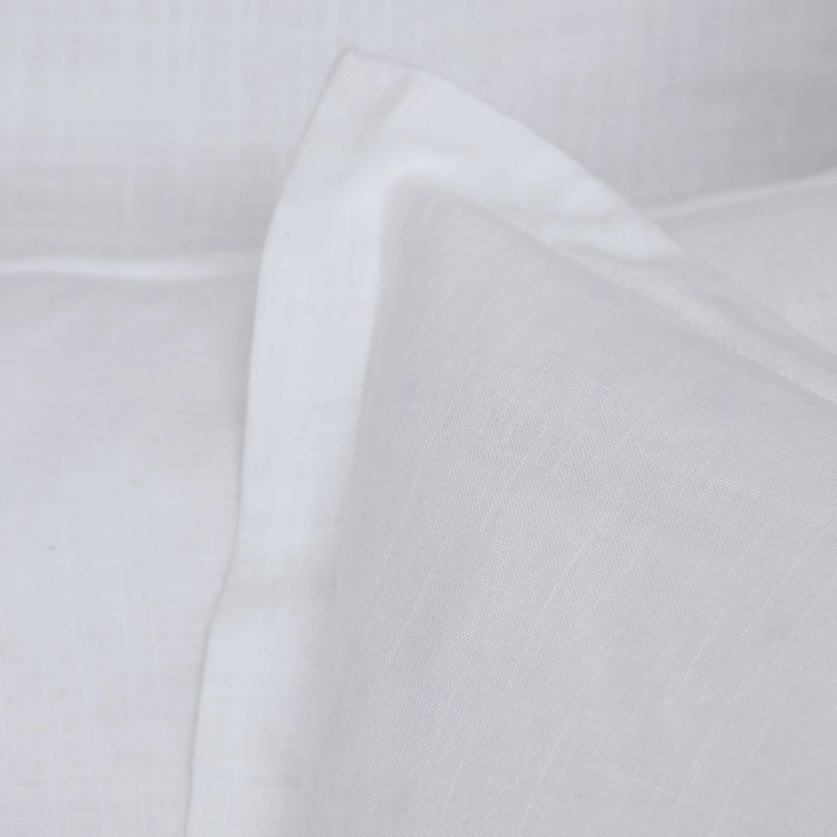 Pom Pom at Home Georgie White Bamboo Linen Duvet Cover ~ Available in Twin, Queen and King Sizes - Image 5