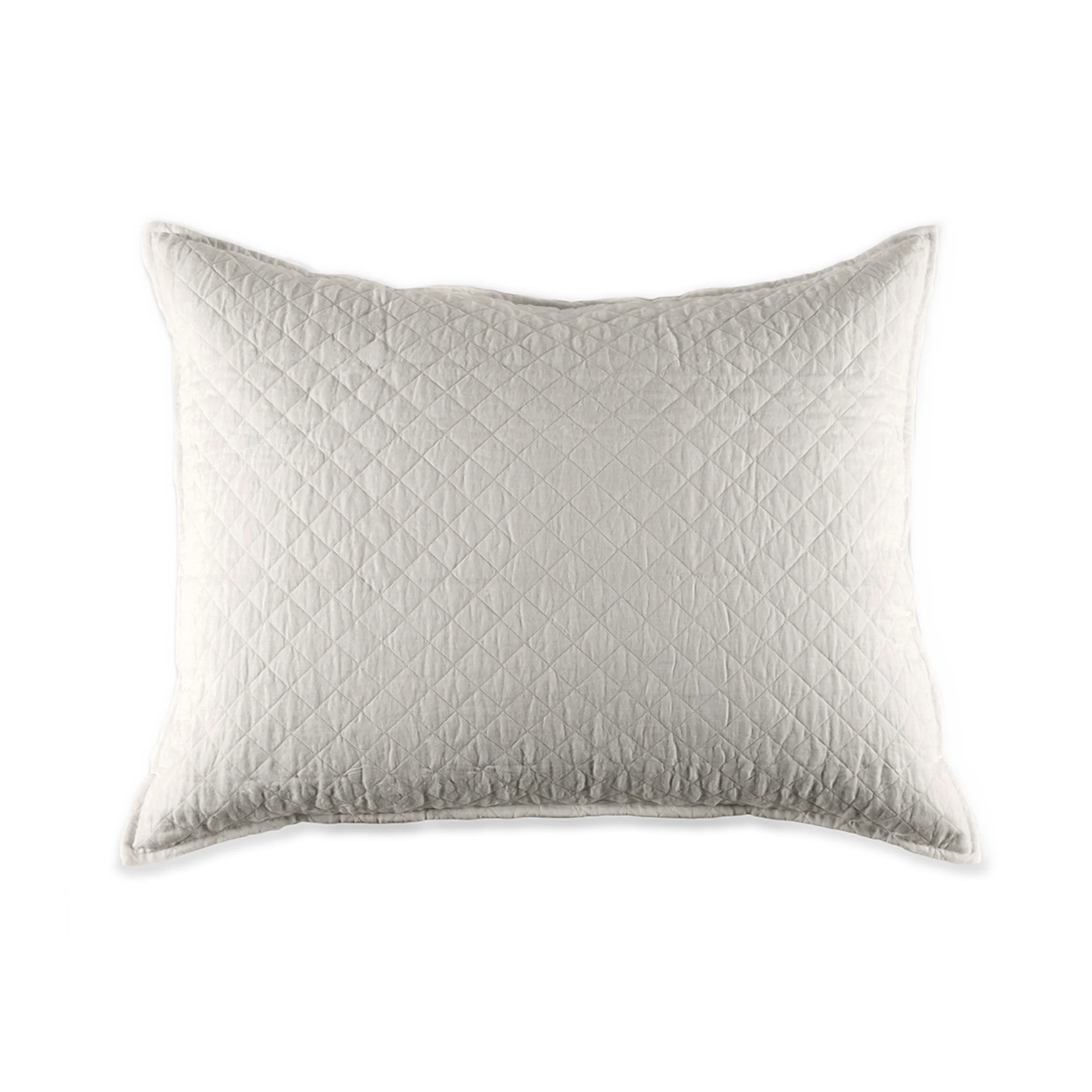 Pom Pom at Home Hampton Flax Linen Diamond Quilted Coverlet and Pillow Shams ~ Available in Twin, Queen and King Sizes - Image 8