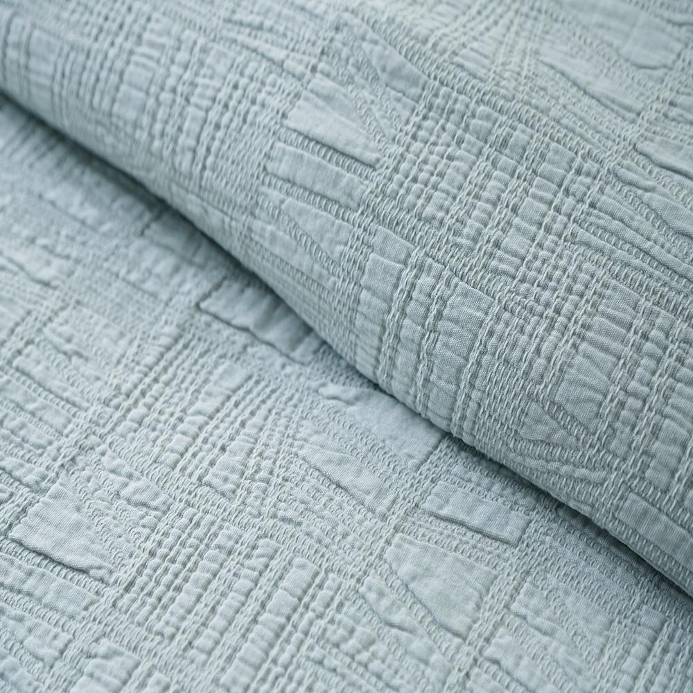 Pom Pom at Home Harbour Sea Glass Matelasse Coverlet and Pillow Shams ~ Available in Twin, Queen and King Sizes - Image 2