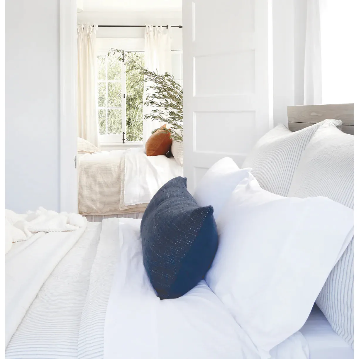 Pom Pom at Home Hendrick Hand Woven Linen Pillow with Insert ~ 14 x 40 ~ Available in 7 Colors - Image 18