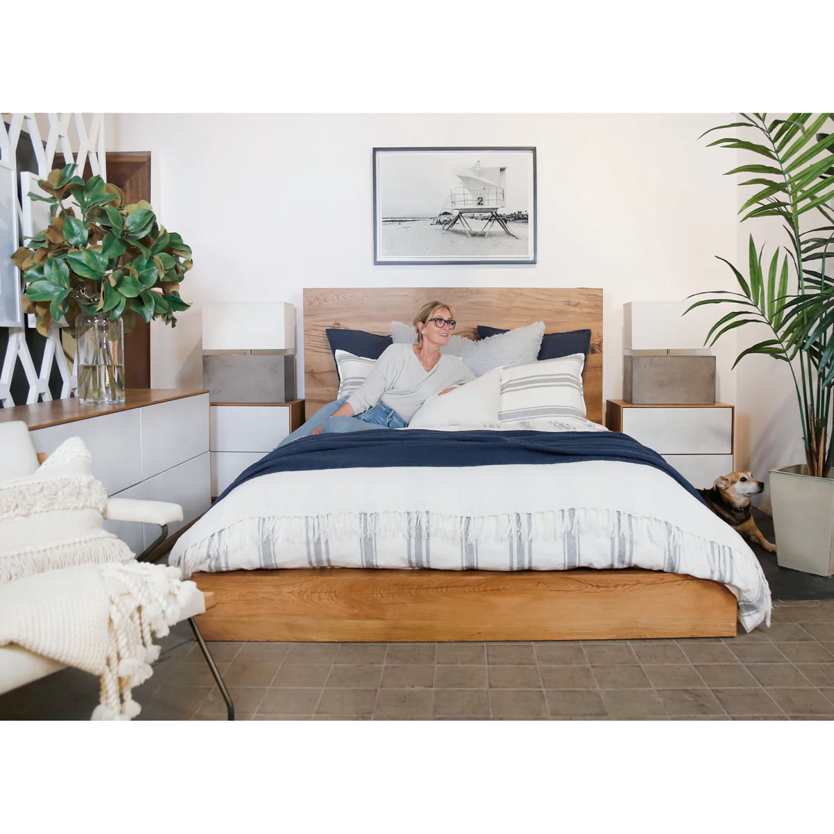 Pom Pom at Home Jackson Cream & Grey Striped Linen Duvet Cover and Pillow Shams ~ Available in Queen and King Sizes - Image 4