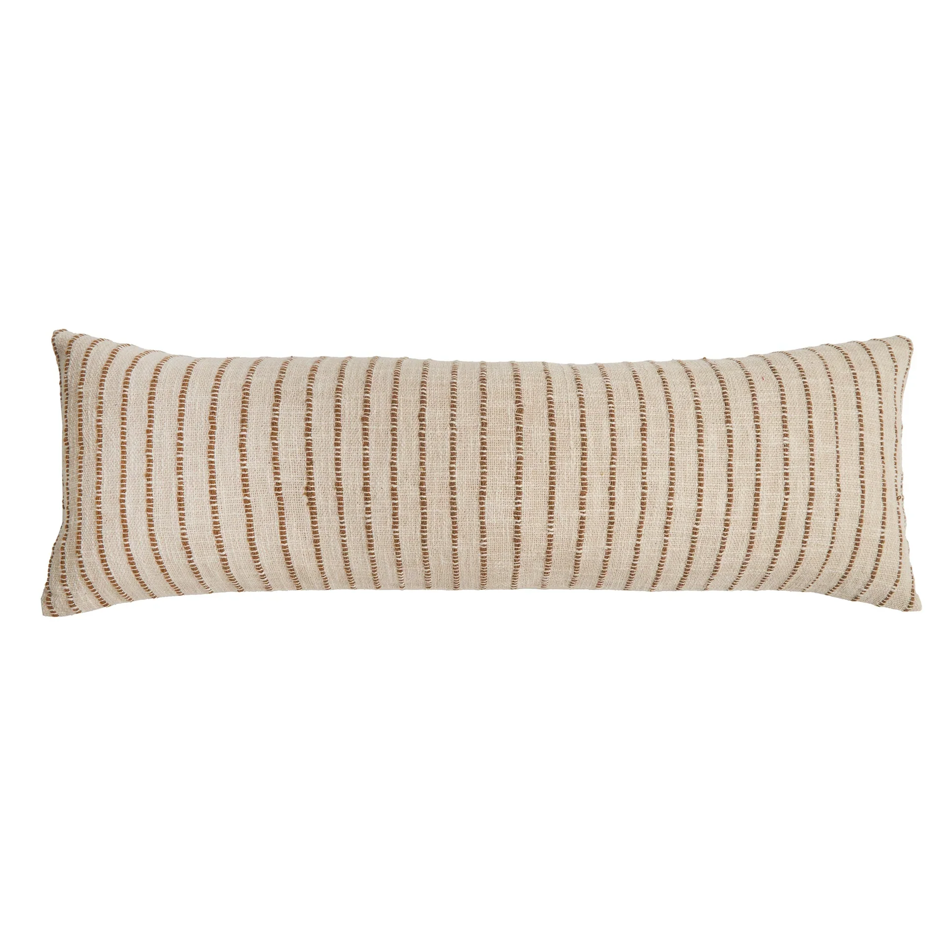 Pom Pom at Home Jojo Hand Woven Striped Pillow with Insert ~ 14 x 40 ~ Available in 3 Colors - Image 9