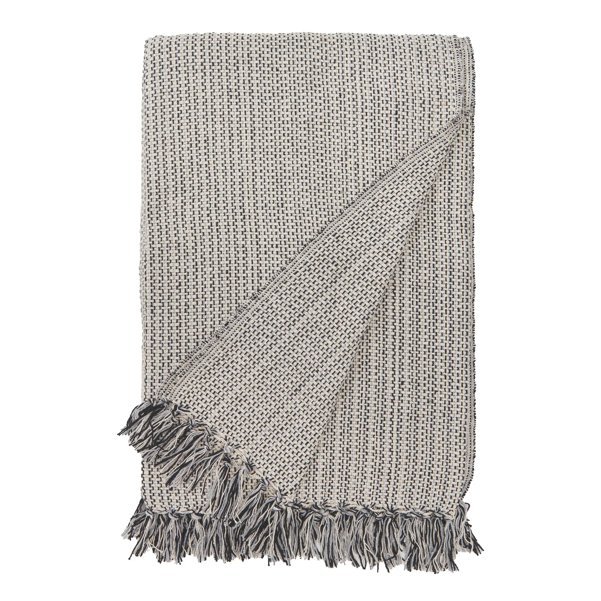 Pom Pom at Home Julian Handwoven Recycled Cotton Oversized Throw ~ 60" x 90" - Image 2