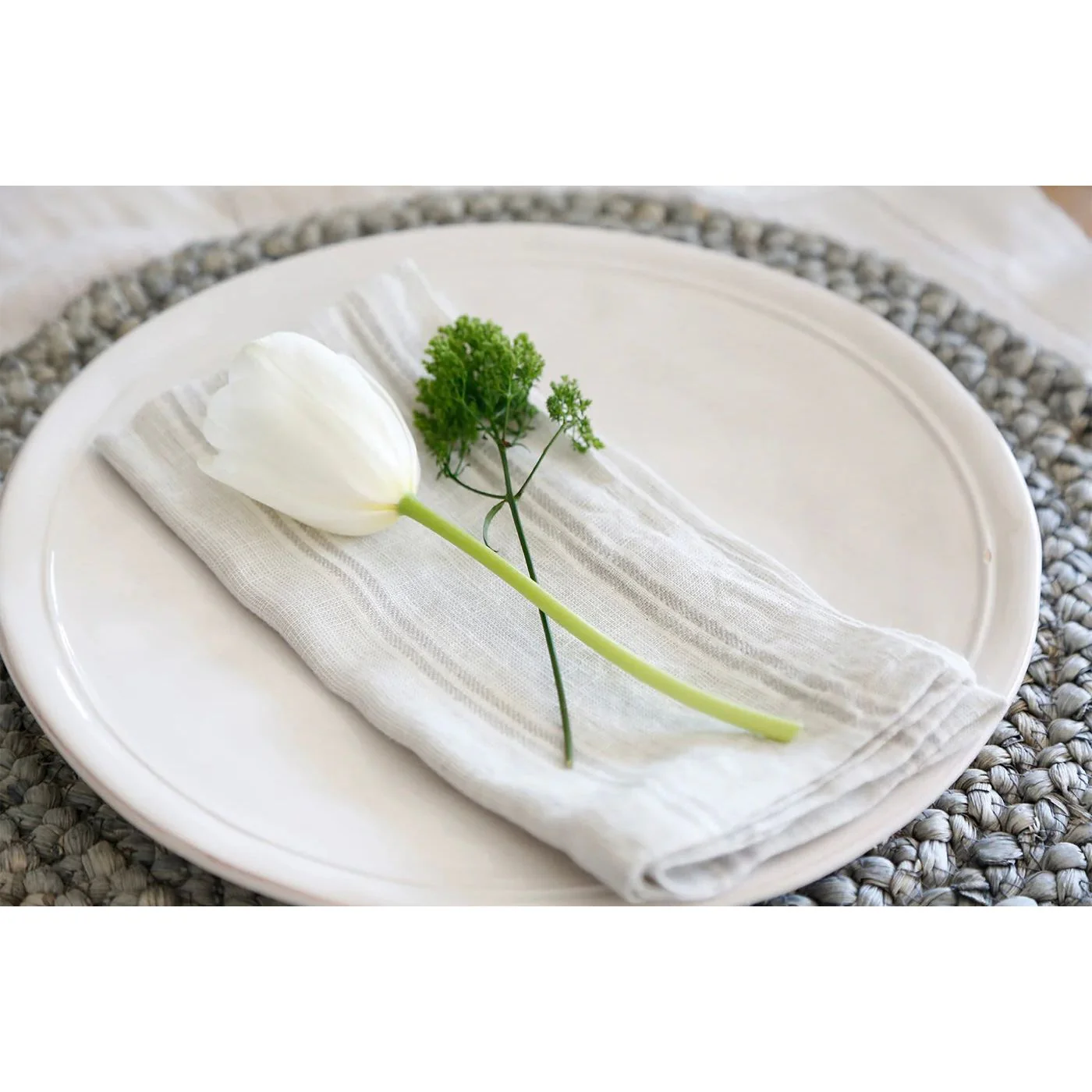 Pom Pom at Home Mendocino Set of 4 Linen Napkins ~ Available in 3 Colors - Image 7