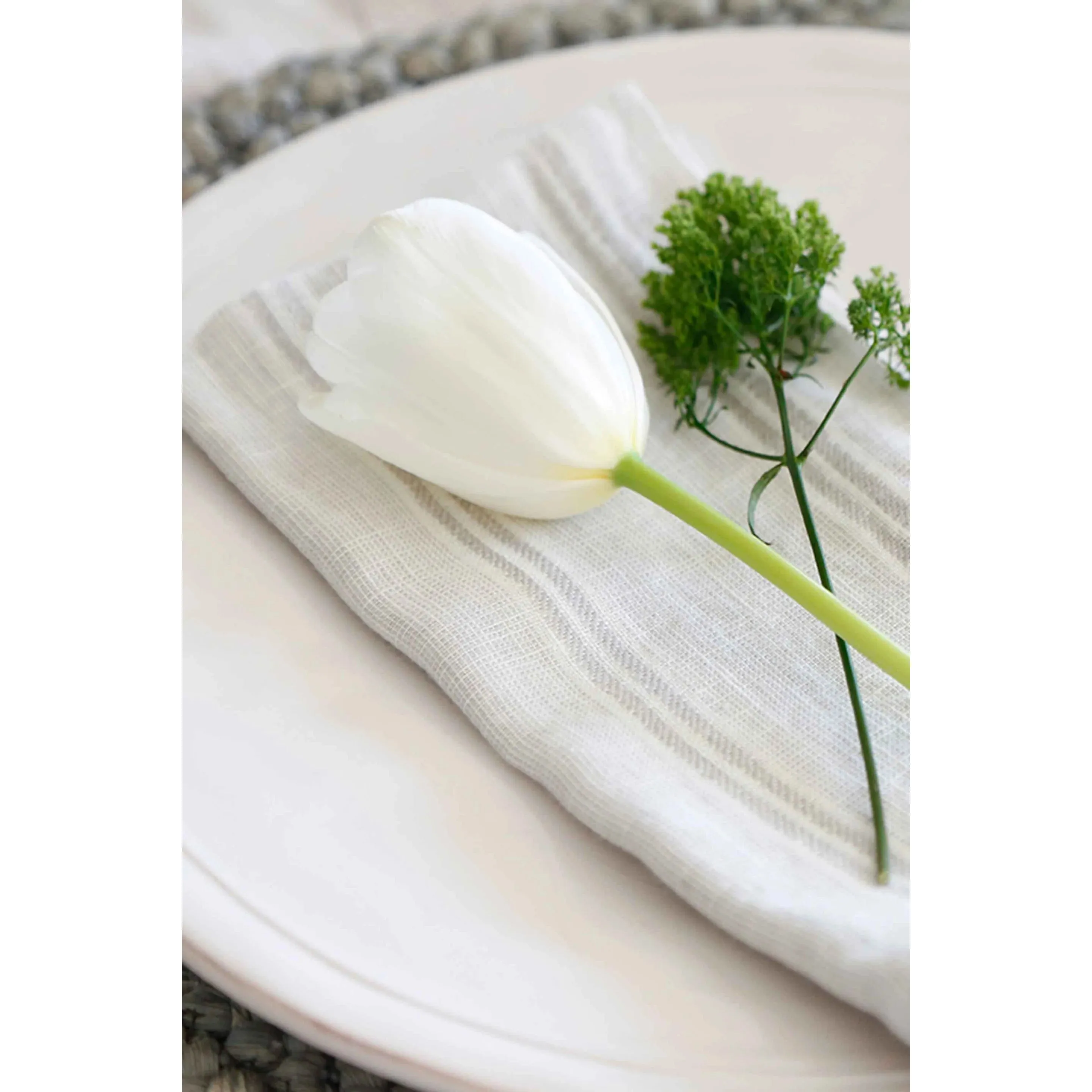 Pom Pom at Home Mendocino Set of 4 Linen Napkins ~ Available in 3 Colors - Image 8