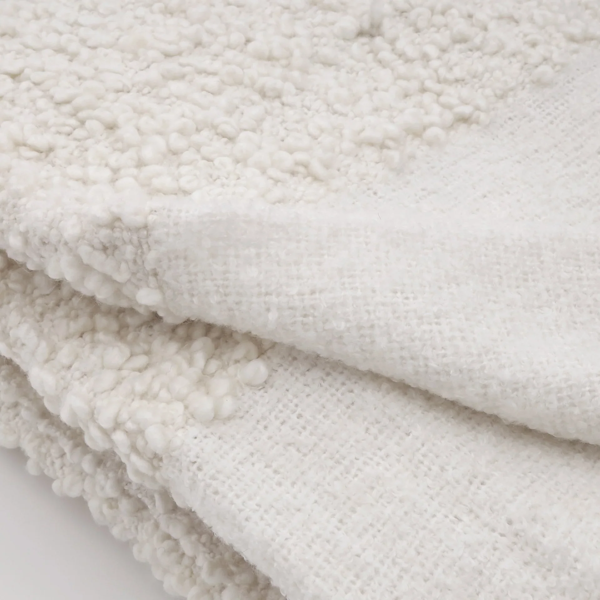 Pom Pom at Home Murphy Boucle Oversized Throw Blanket ~ Available in Ivory, Moss, Seaglass, Walnut & Midnight - Image 6