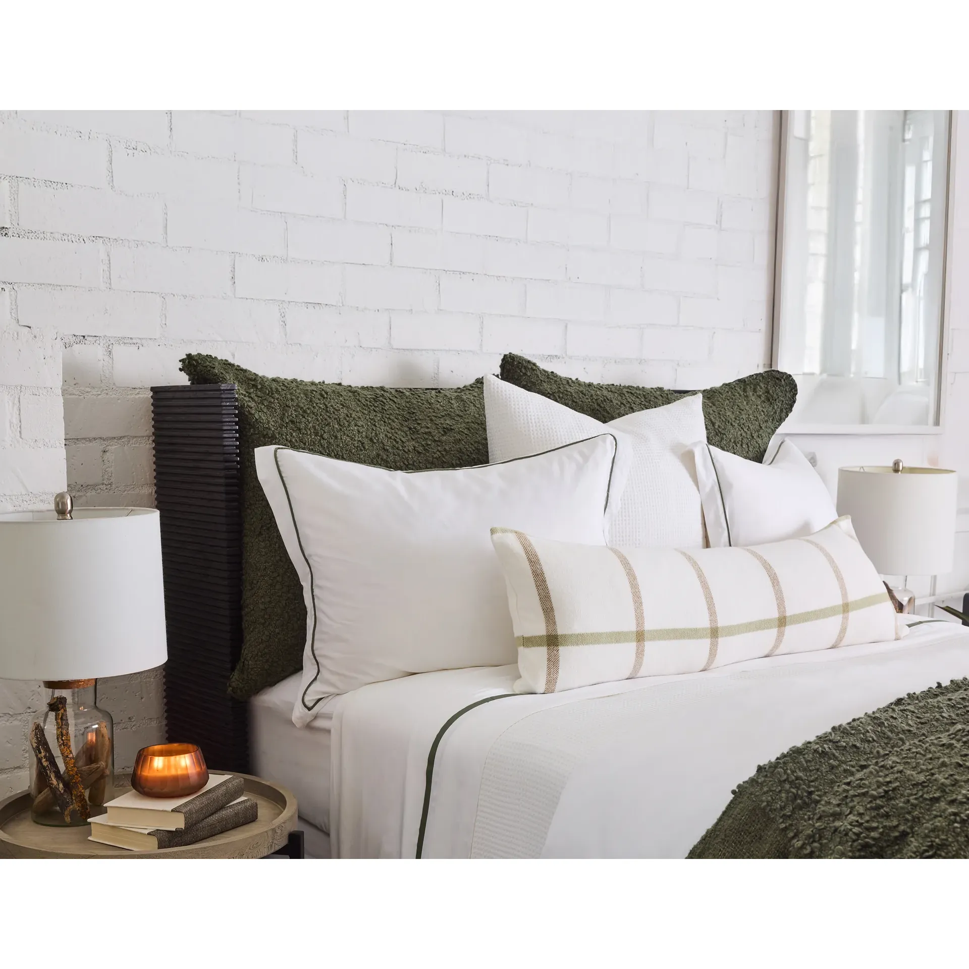 Pom Pom at Home Murphy Boucle Big Pillow with Insert ~ 28 x 36 ~ Available in 5 Colors! - Image 10