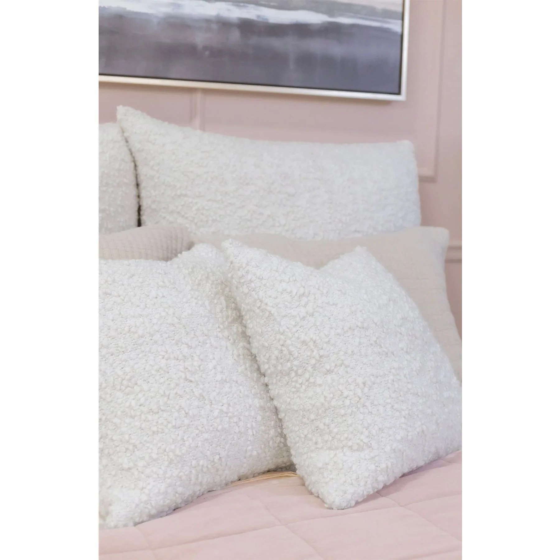 Pom Pom at Home Murphy Boucle Big Pillow with Insert ~ 28 x 36 ~ Available in 5 Colors! - Image 8