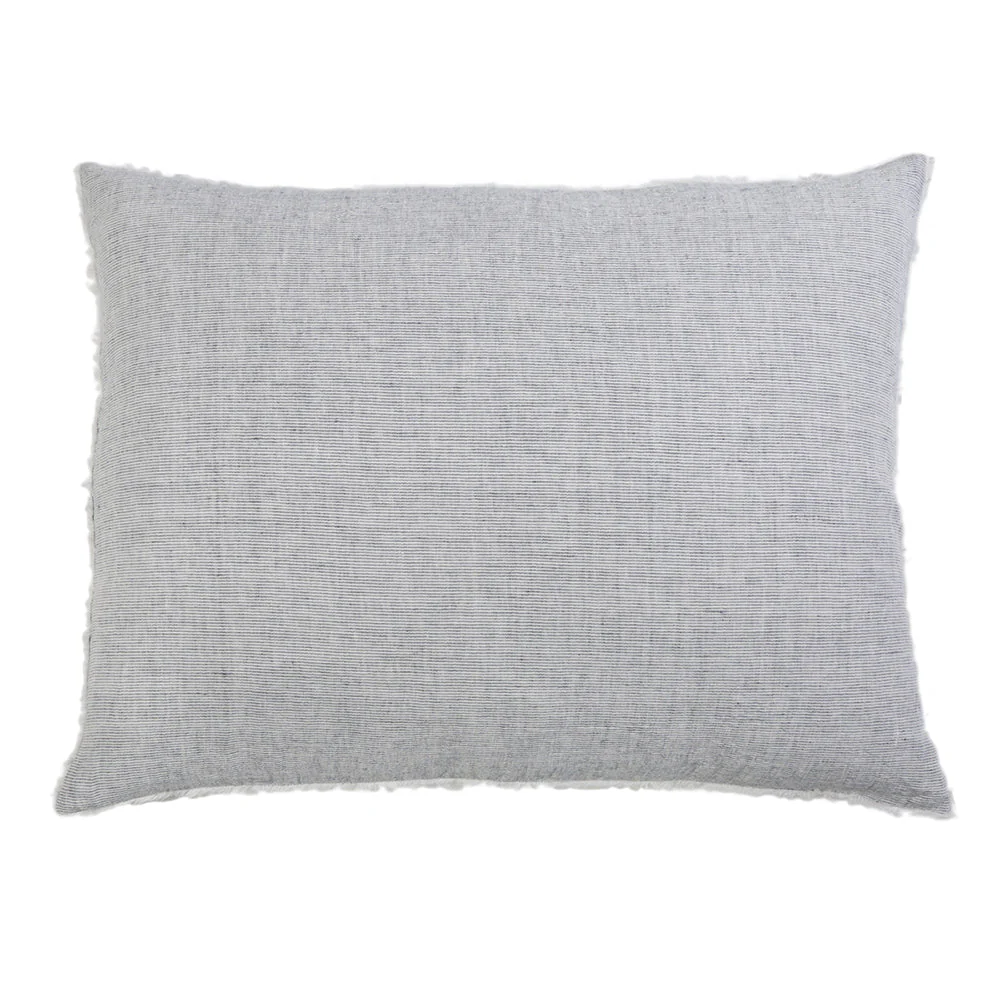 Pom Pom at Home Logan Navy Linen Duvet Cover and Pillow Shams ~ Available in Twin, Queen and King Sizes - Image 12