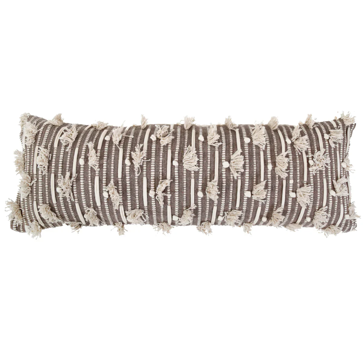 Pom Pom at Home Nora Hand Woven Pillow with Insert  ~ 14 x 40 - Image 2