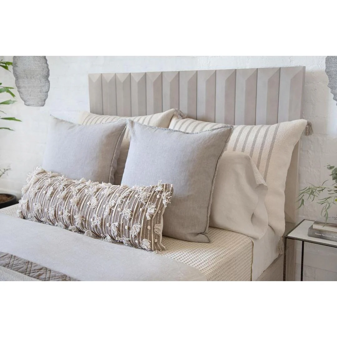 Pom Pom at Home Nora Hand Woven Pillow with Insert  ~ 14 x 40 - Image 4
