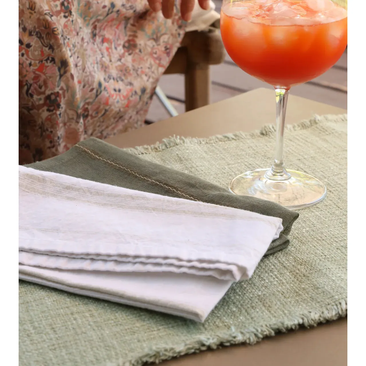Pom Pom at Home Oakville Set of 4 Placemats ~ Available in 7 Colors ~ 13 x 19 - Image 20