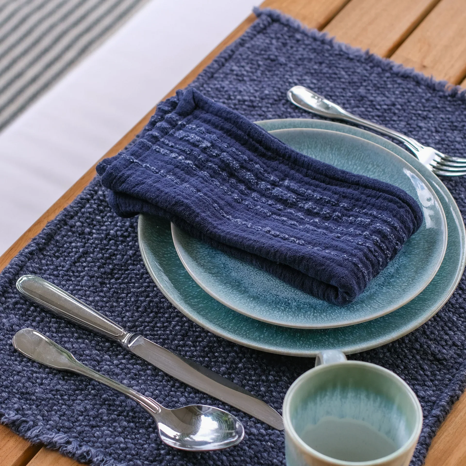 Pom Pom at Home Oakville Set of 4 Placemats ~ Available in 7 Colors ~ 13 x 19 - Image 9
