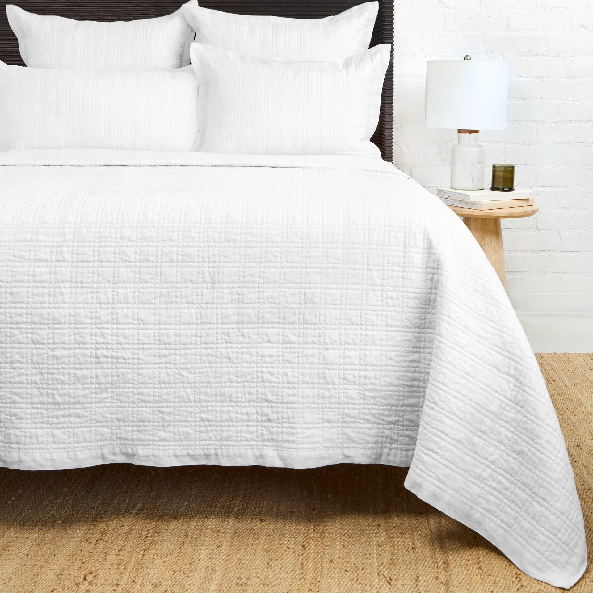 Pom Pom at Home Owen Linen and Cotton Coverlet and Shams ~ Available in Twin, Queen and King Sizes - Image 5