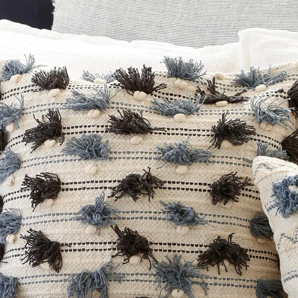 Pom Pom at Home Pippa Hand Woven Pillow with Insert ~ 20 x 20 - Image 5