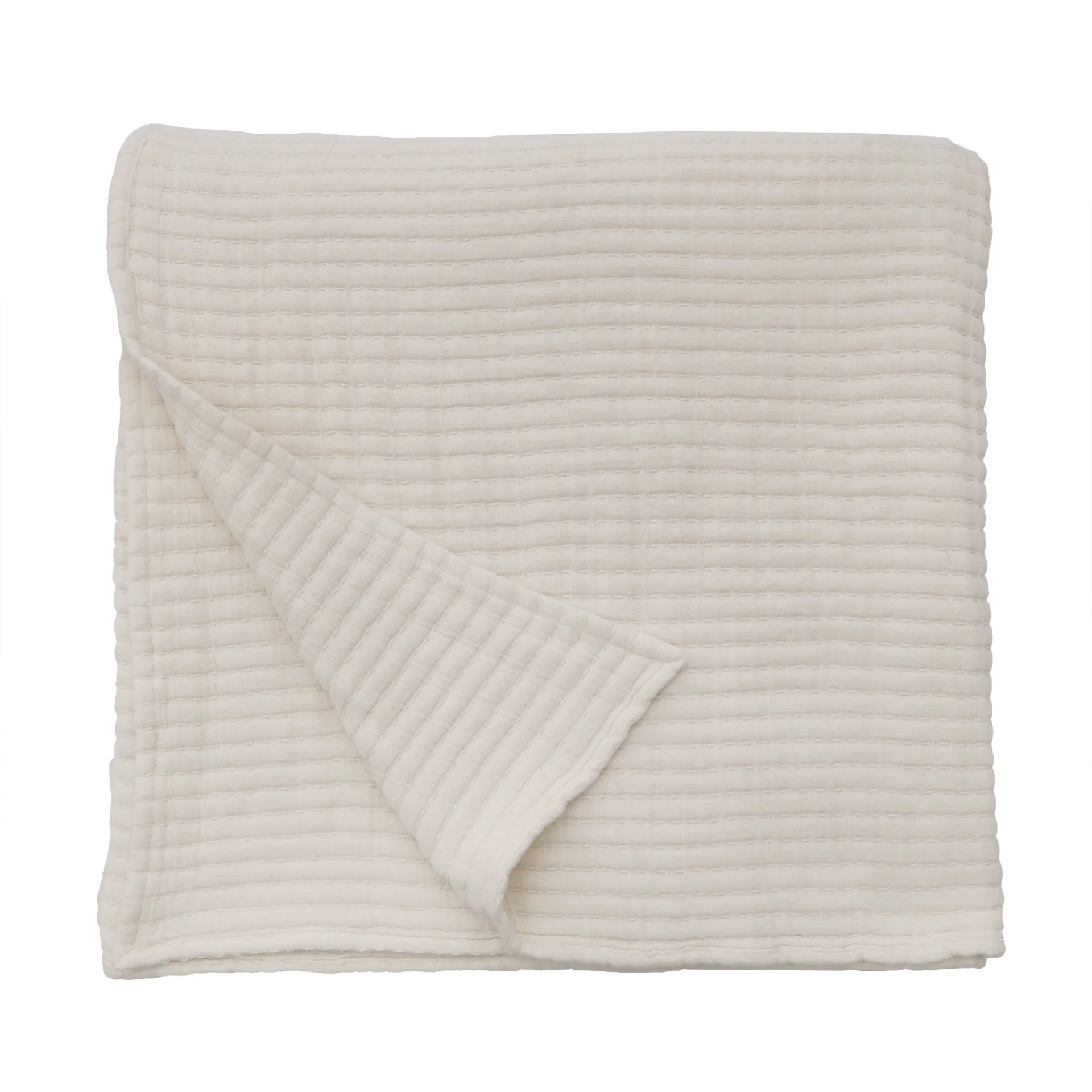 Pom Pom at Home Vancouver Cream Oversized Throw Blanket ~ 60” x 90”