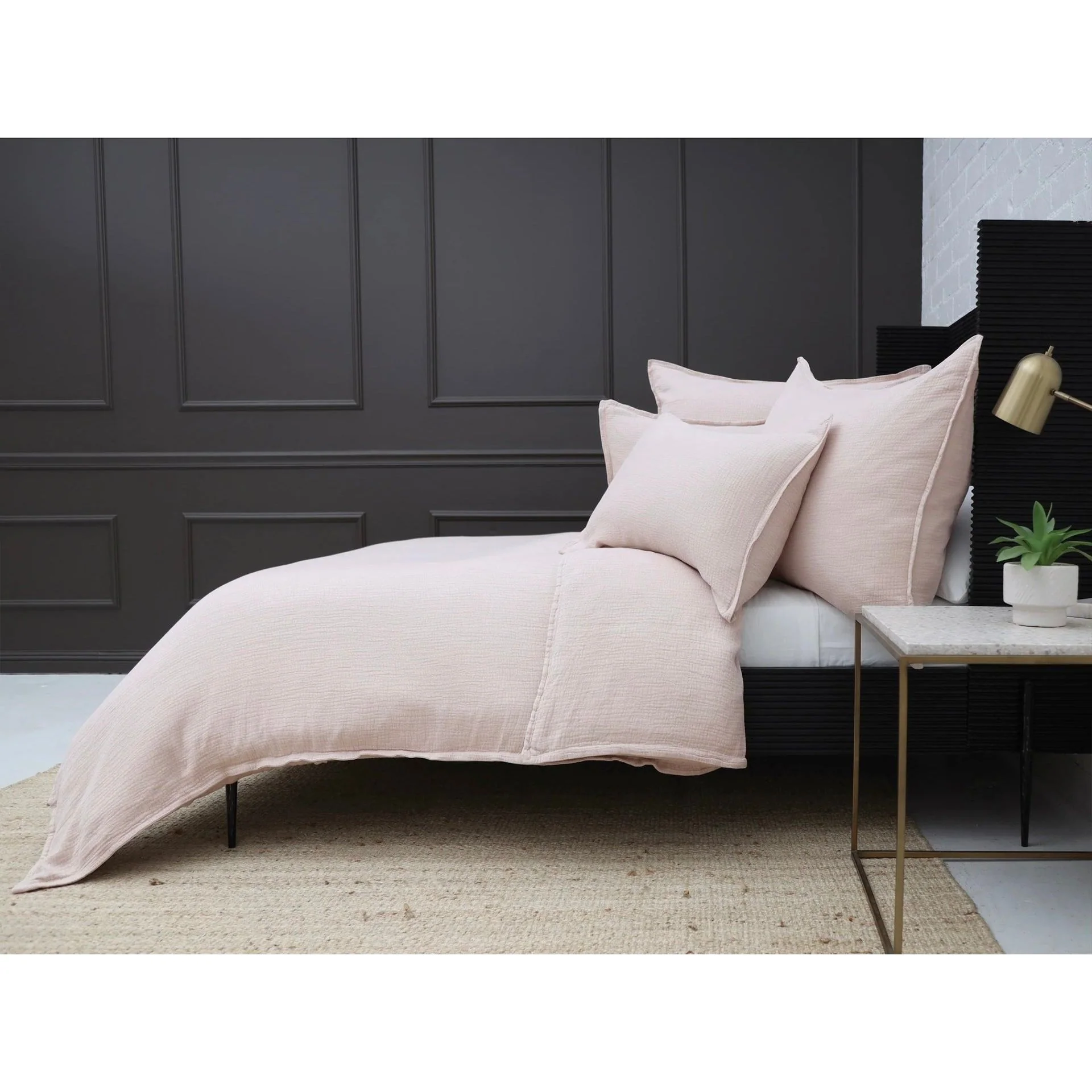 Pom Pom at Home Waverly Blush Big Pillow with Insert ~ 28 x 36 - Image 2