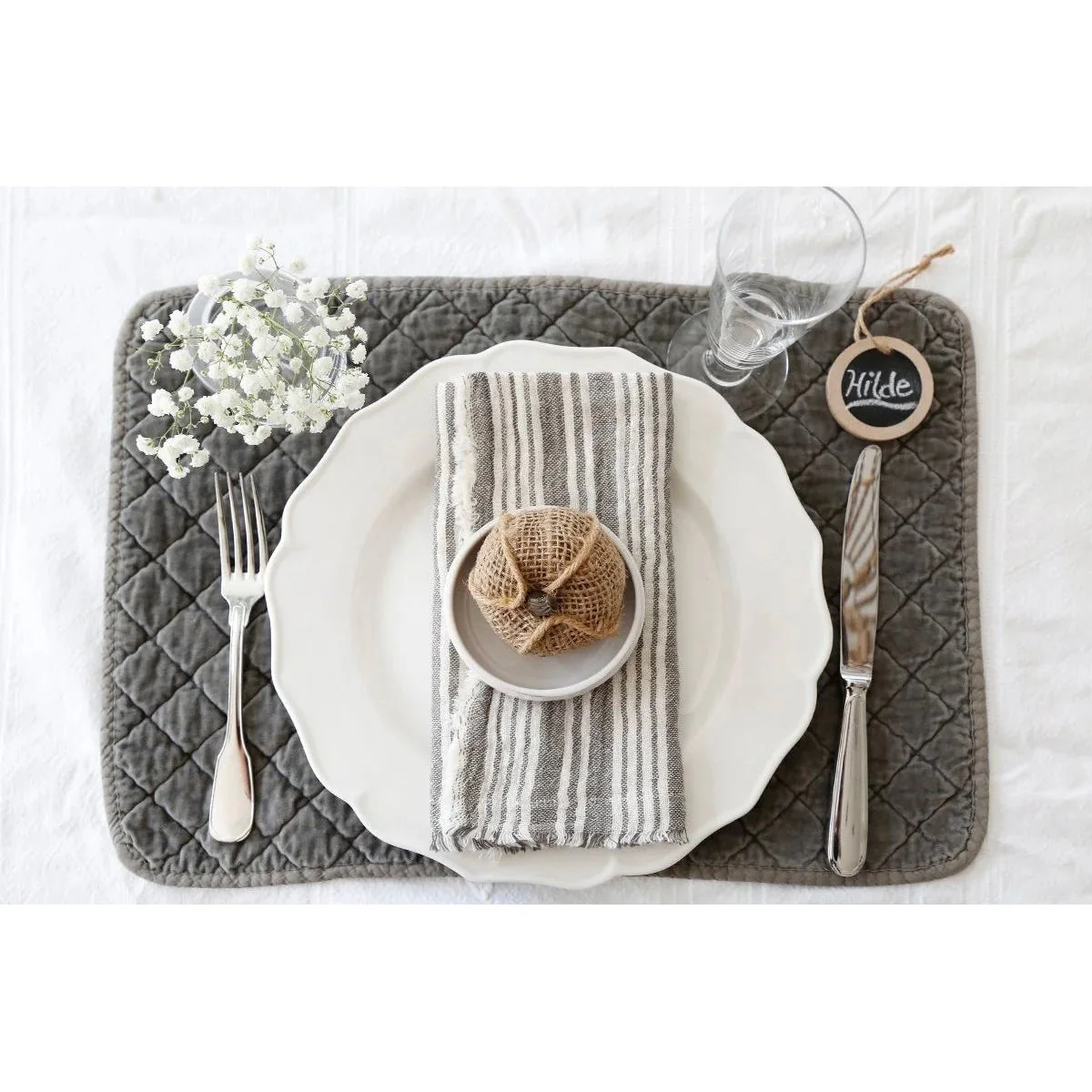 Pom Pom at Home Yountville Set of 4 Striped Napkins ~ Available in 5 Colors - Image 6
