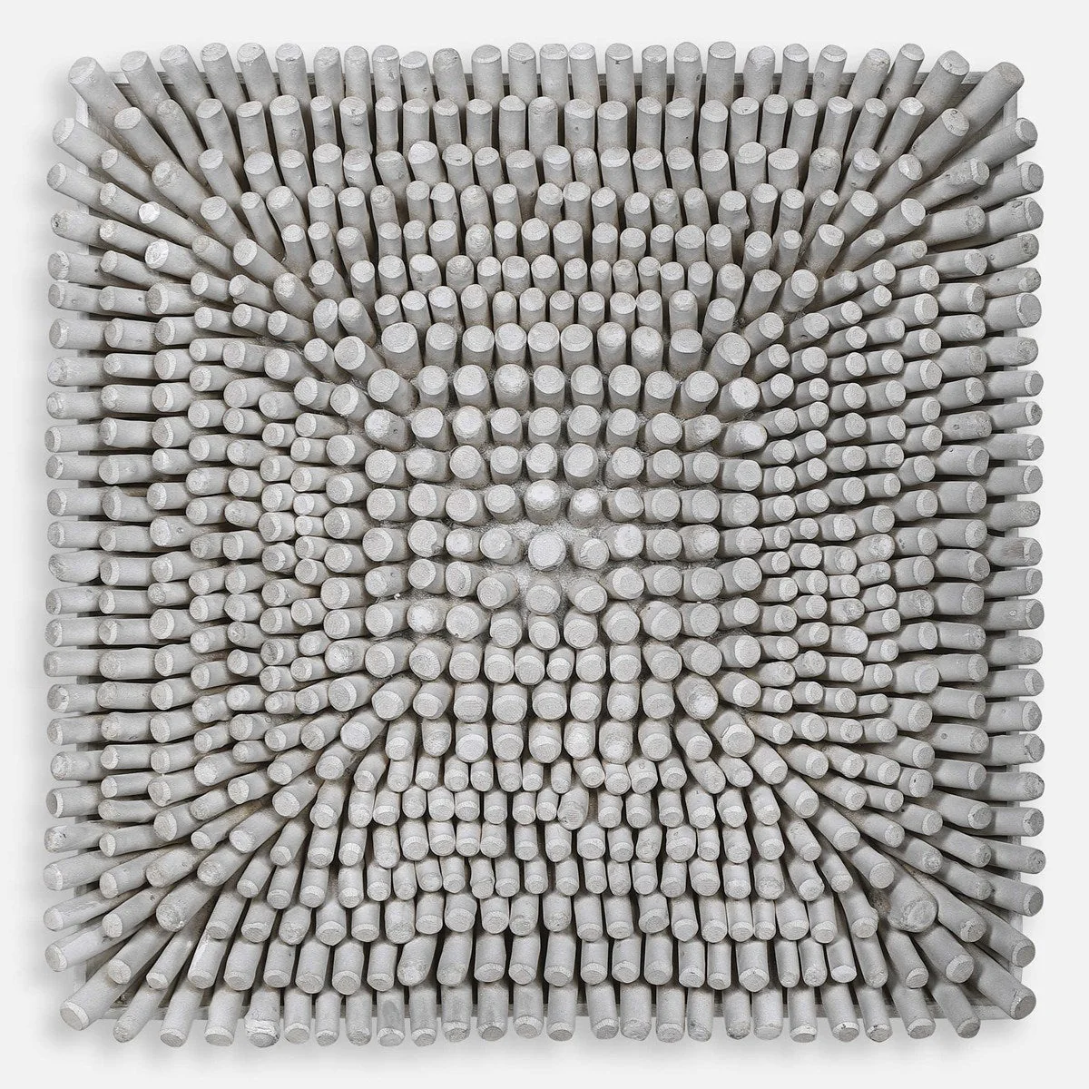 Uttermost Portside Gray Beech Wood Wall Panel - Image 2