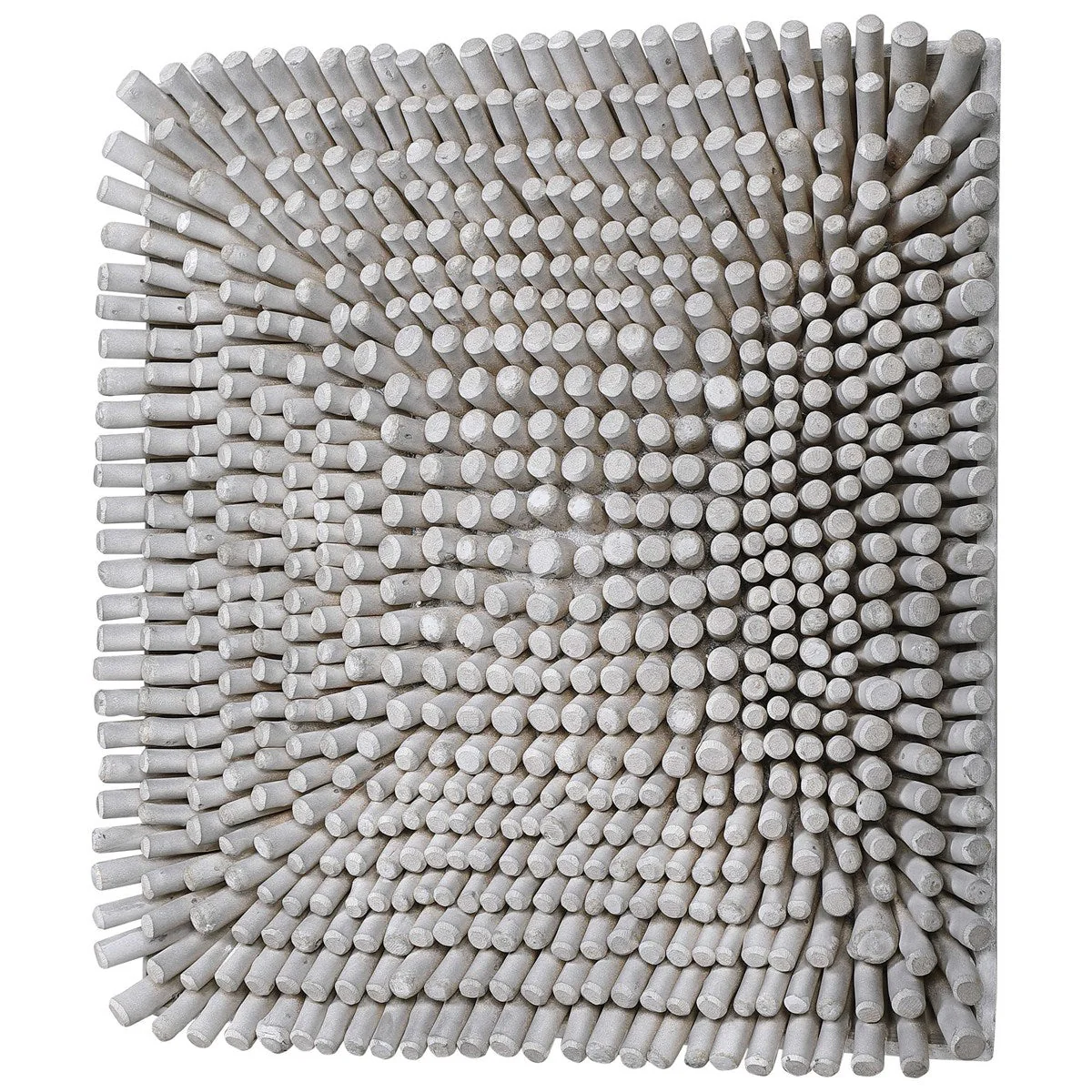 Uttermost Portside Gray Beech Wood Wall Panel - Image 5