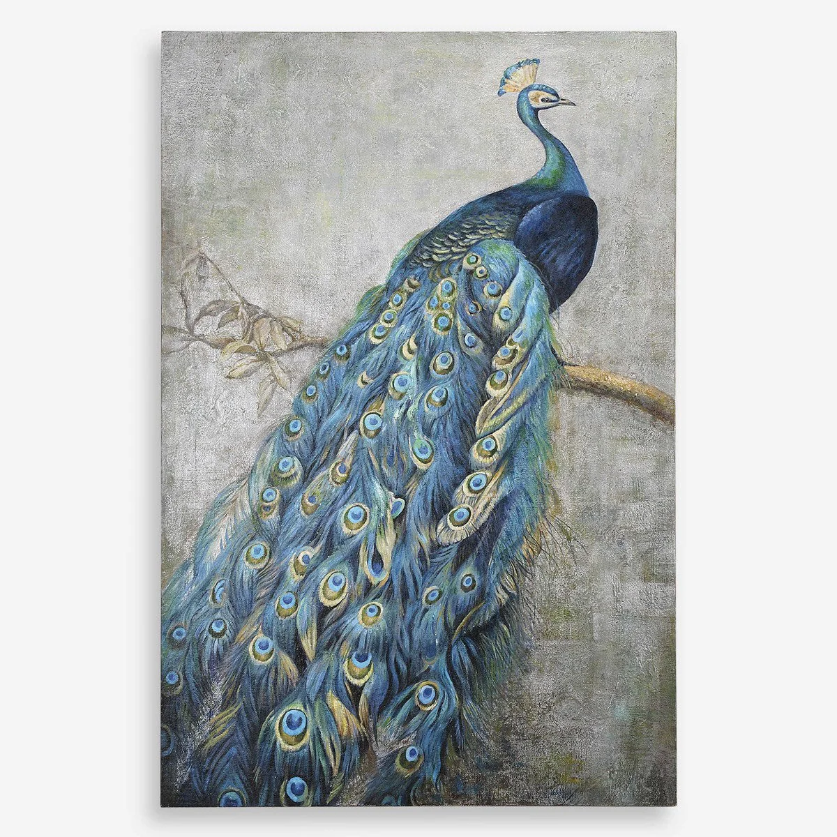 Uttermost Proud Papa Hand Painted Canvas - Image 2