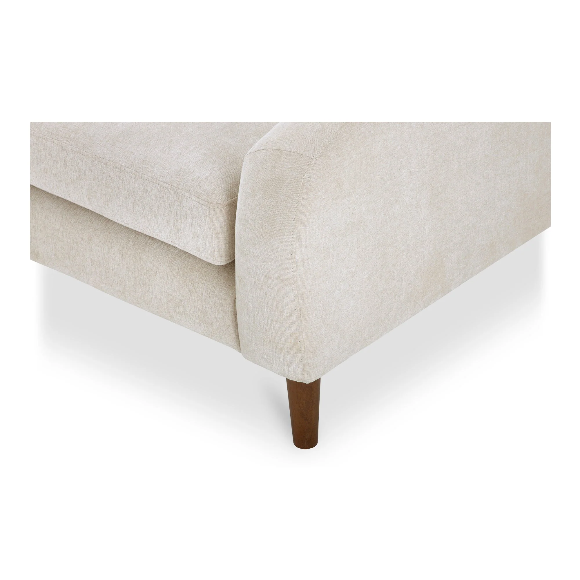 Moe's Home Collection Quinn Oatmeal Sofa - Image 6