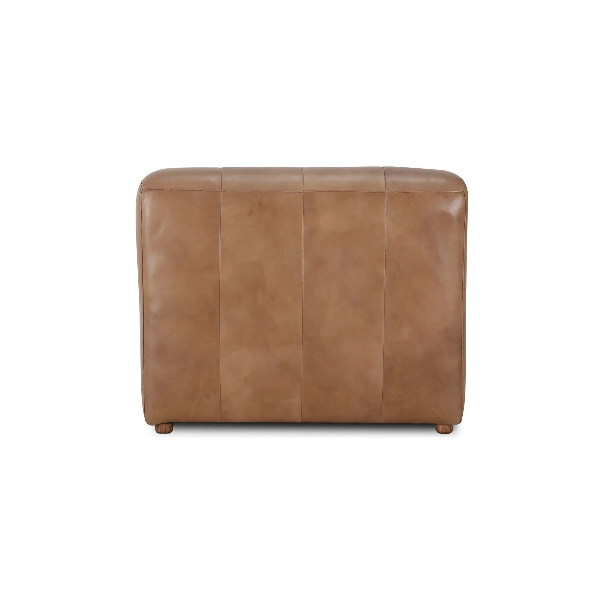 Moe’s Home Collection Ramsay Tan Leather Chaise - Image 7