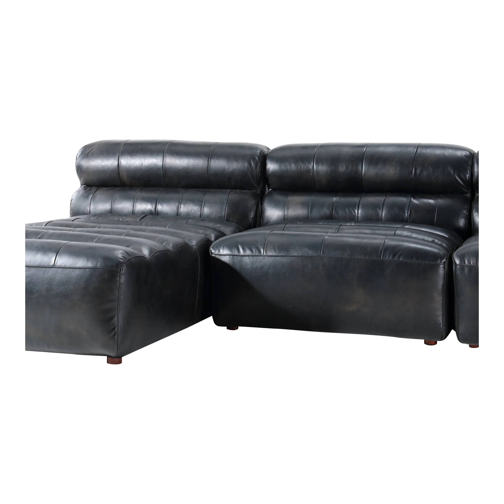 Moe's Home Collection Ramsay Signature Black Modular Sectional - Image 9